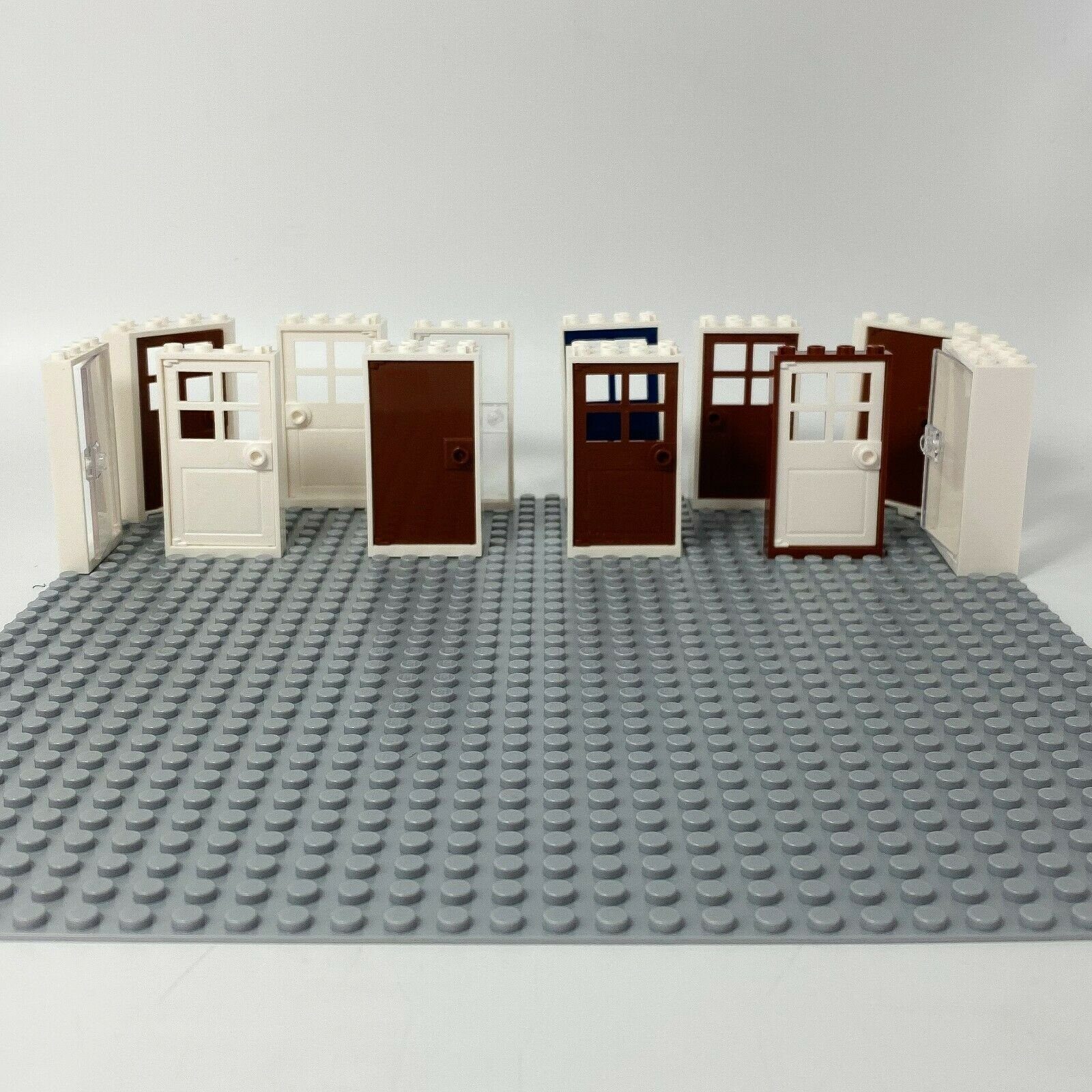 LEGO® Türen Bunt für Haus, Gebäude NEU! Menge 100x Spielbausteine