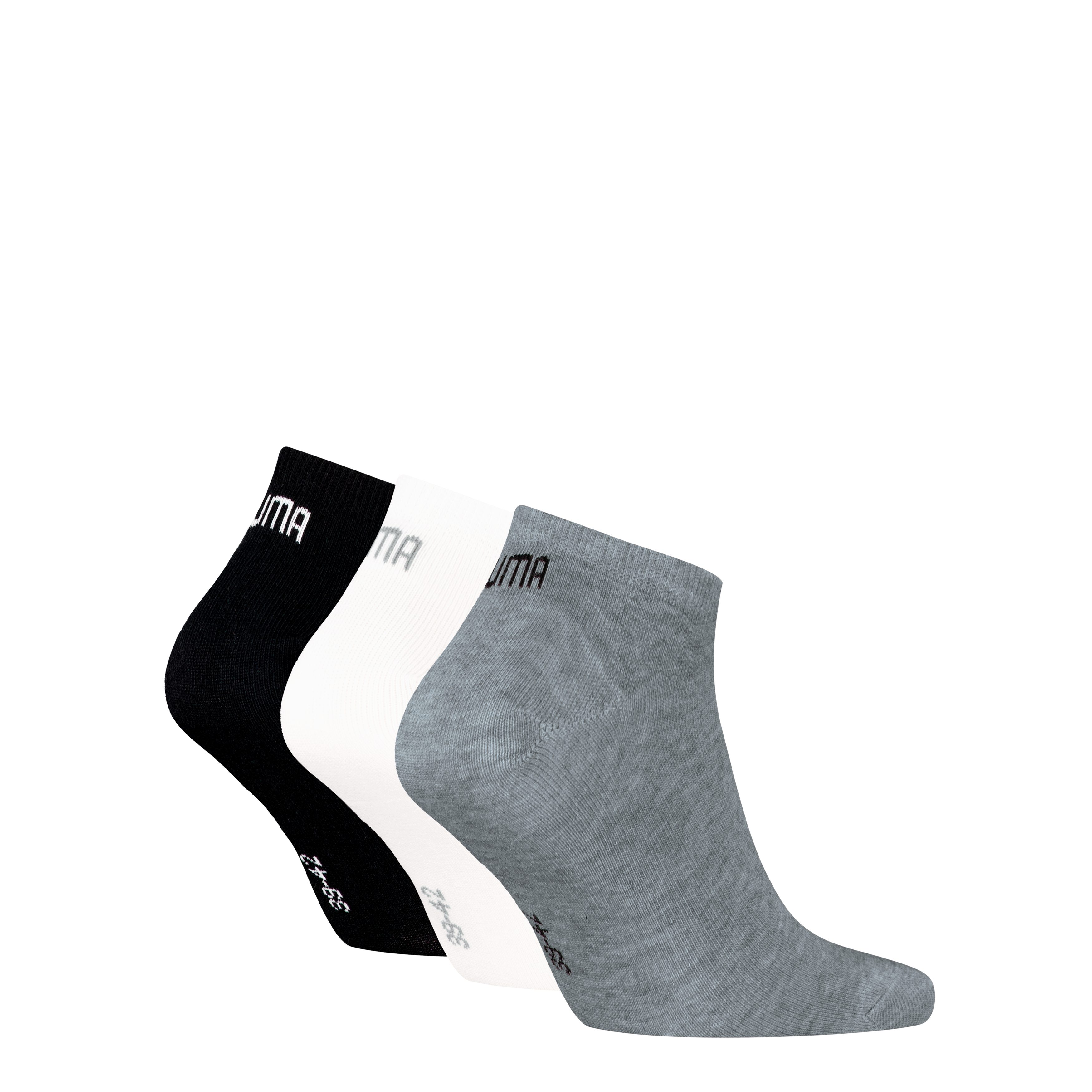 PUMA Sneakersocken PUMA UNISEX SNEAKER PLAIN 3P (3 Paar) mit kleinem Logo – Bild 2 von 4