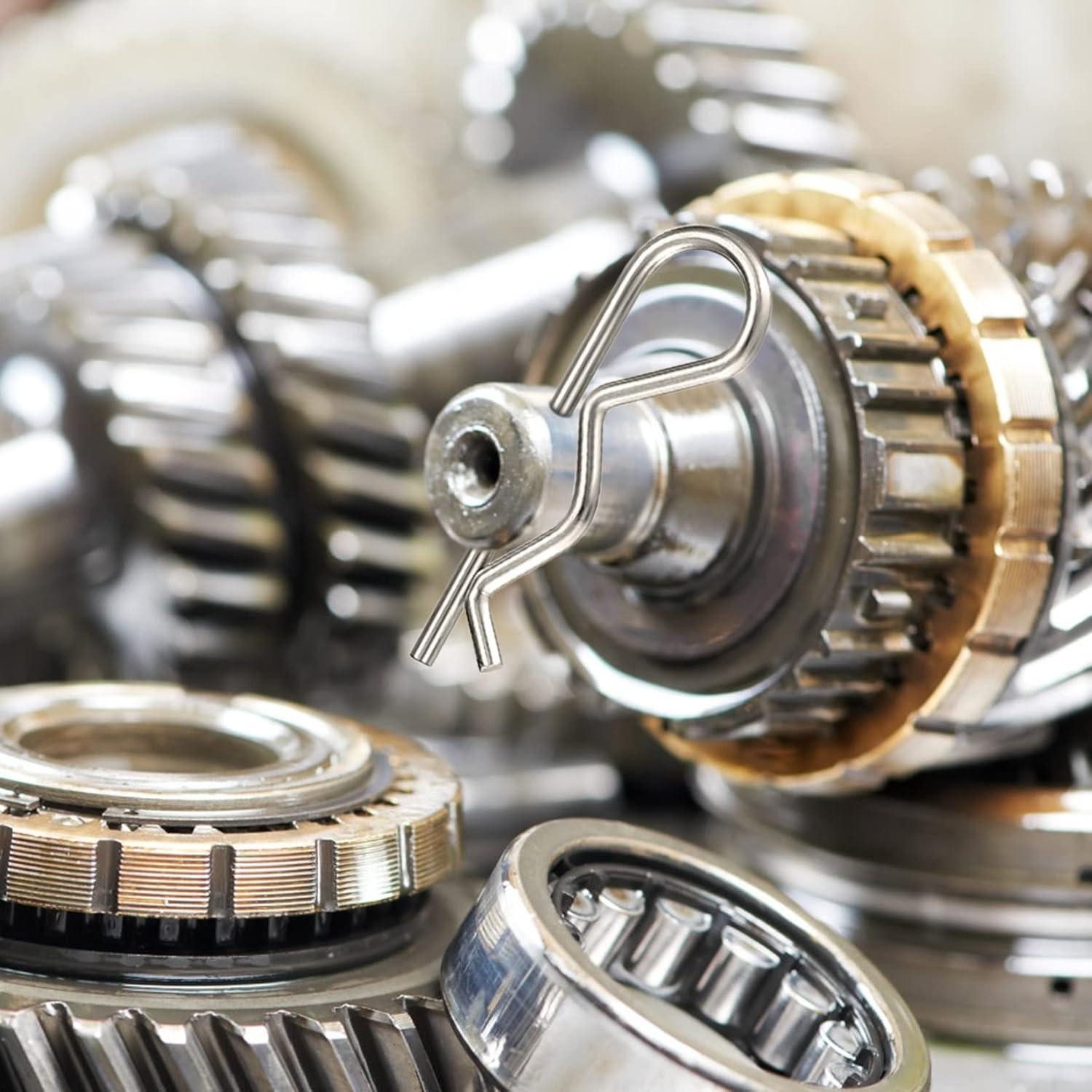 LuxusKollektion Multitool Splinte Edelstahl Federstecker RC Clips 100 Stück 100PCS R