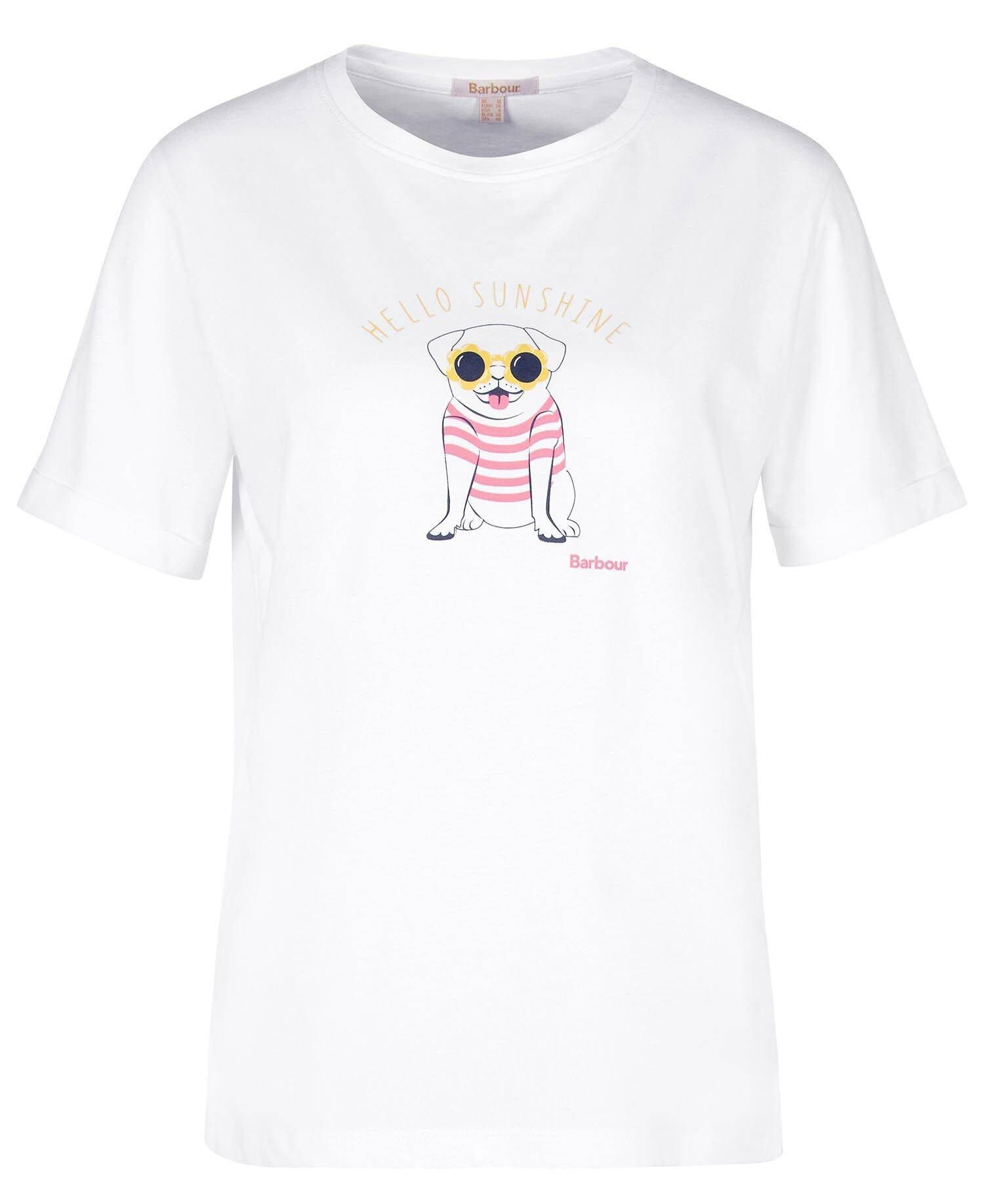 Barbour T-Shirt Damen T-Shirt ADDISON TEE (1-tlg) | T-Shirts