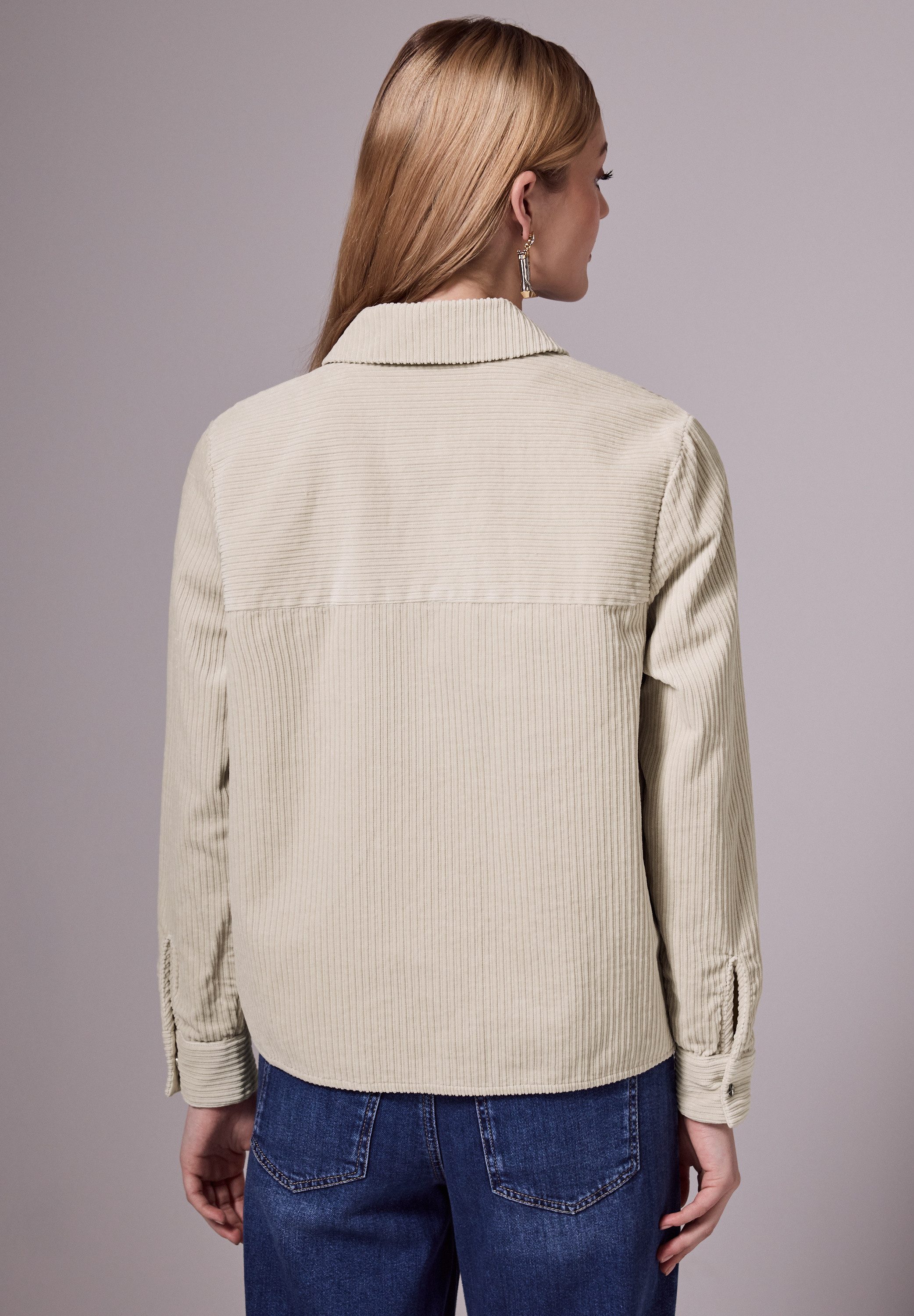 STREET ONE STUDIO Cordjacke mit Knopfleiste günstig online kaufen