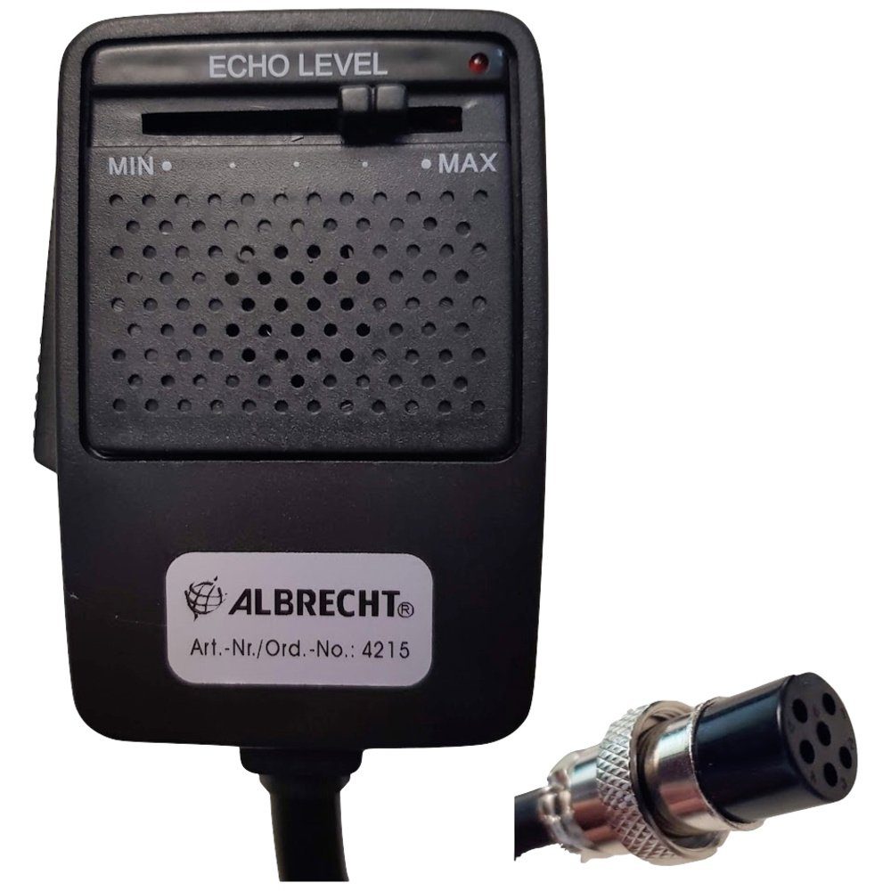 4215 Albrecht EC-2002 Albrecht Mikrofon Funkgerät