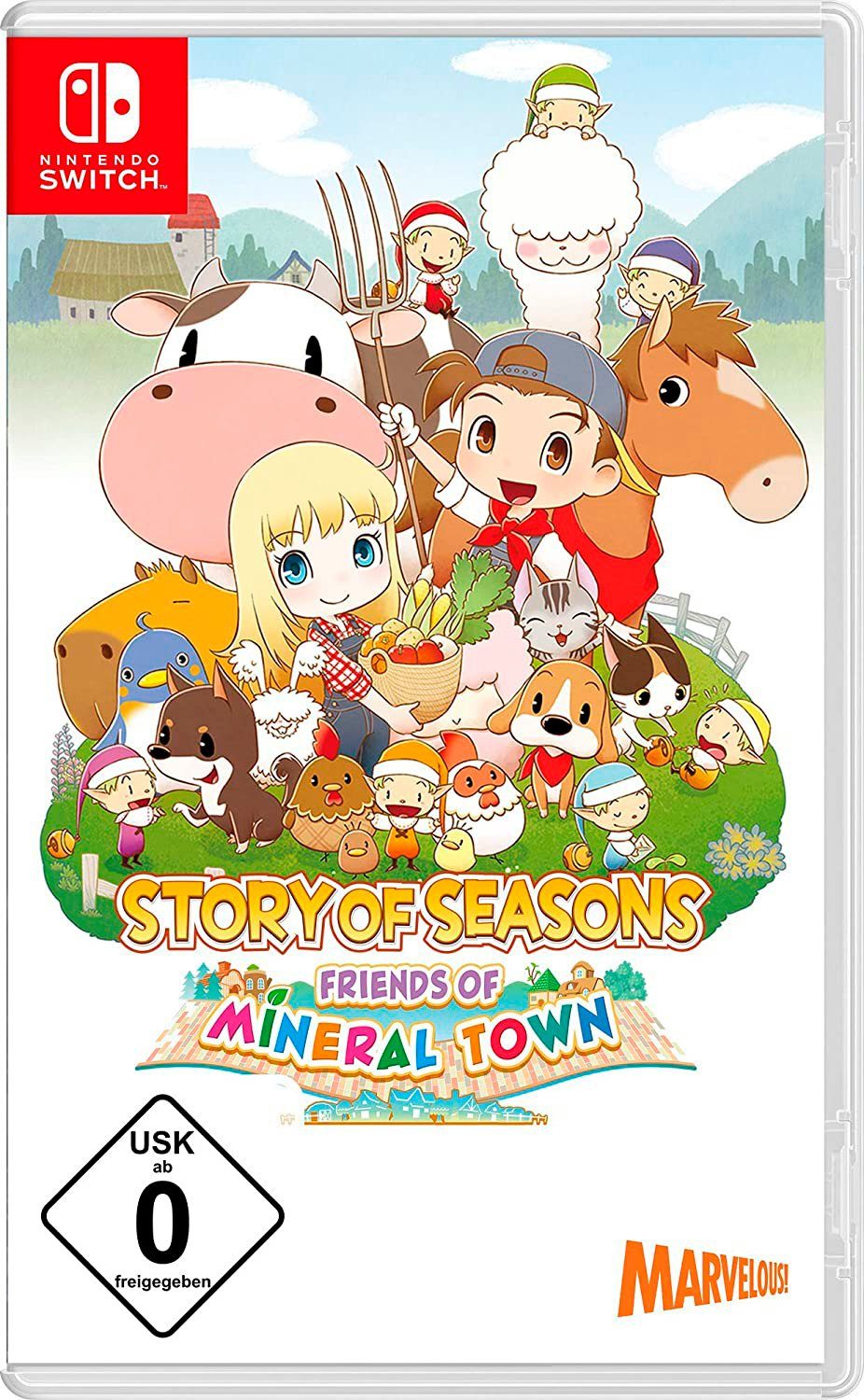 Story Of Seasons: Friends Of Switch Town Nintendo Mineral