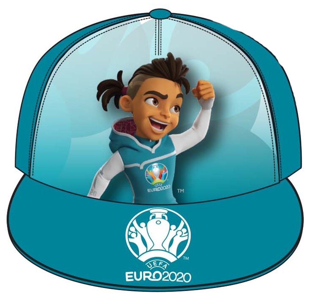 coole-fun-t-shirts Schirmmütze EURO 2020 / 2021 Kinder Basecap Schirmmütze Fußball