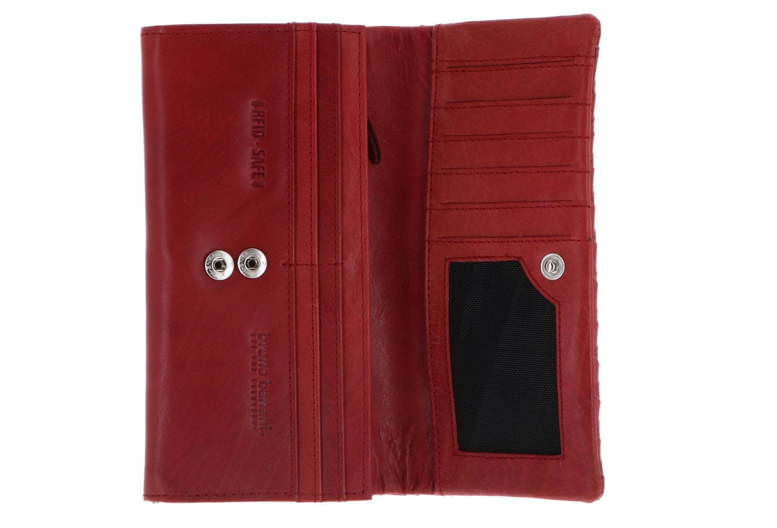 Bruno Banani Geldbörse Wallet, aus echtem Leder mit RFID-Blocker Schutz