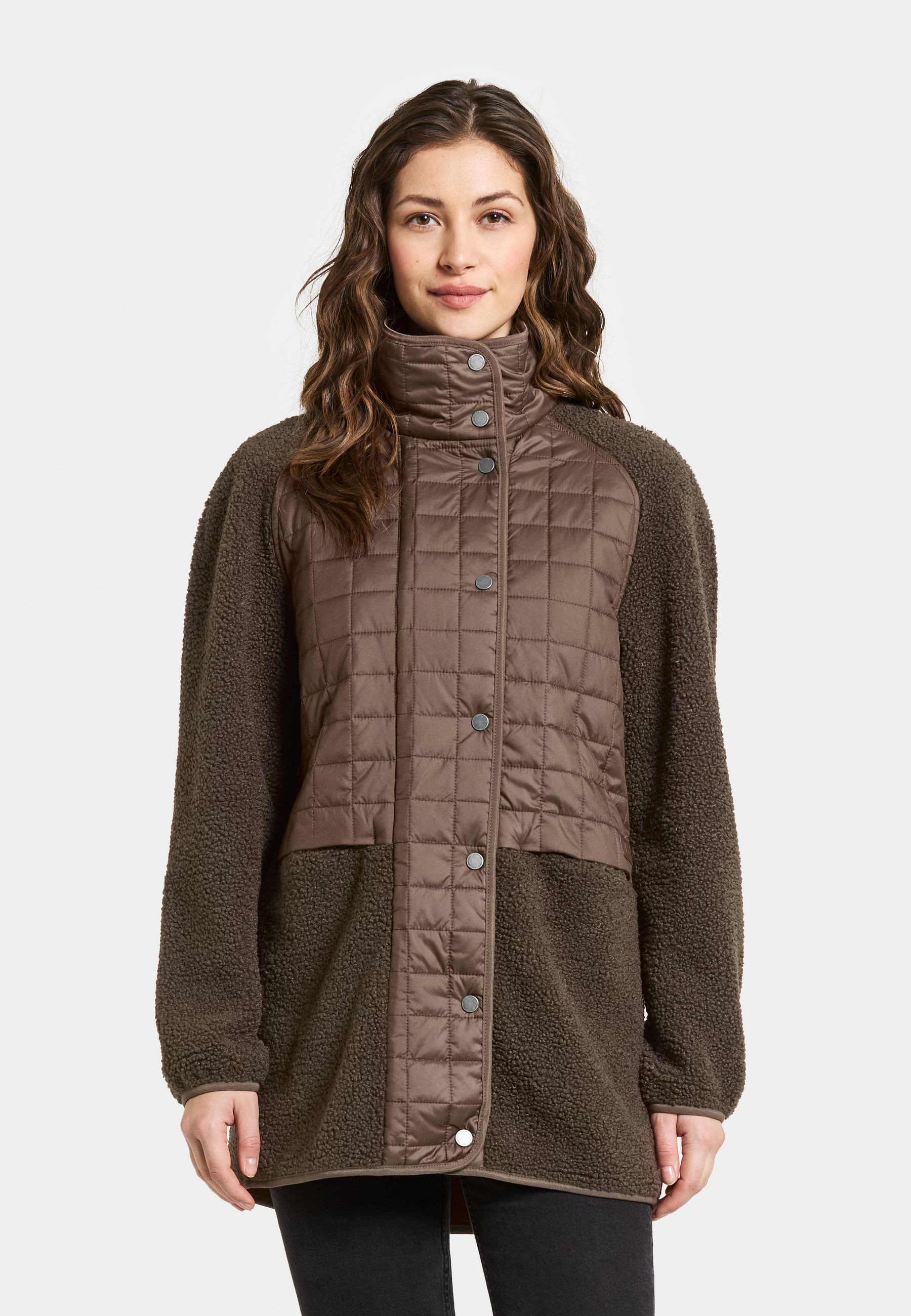 Didriksons Fleecejacke Damen Übergangsjacke Pile Teddy HAZEL günstig online kaufen