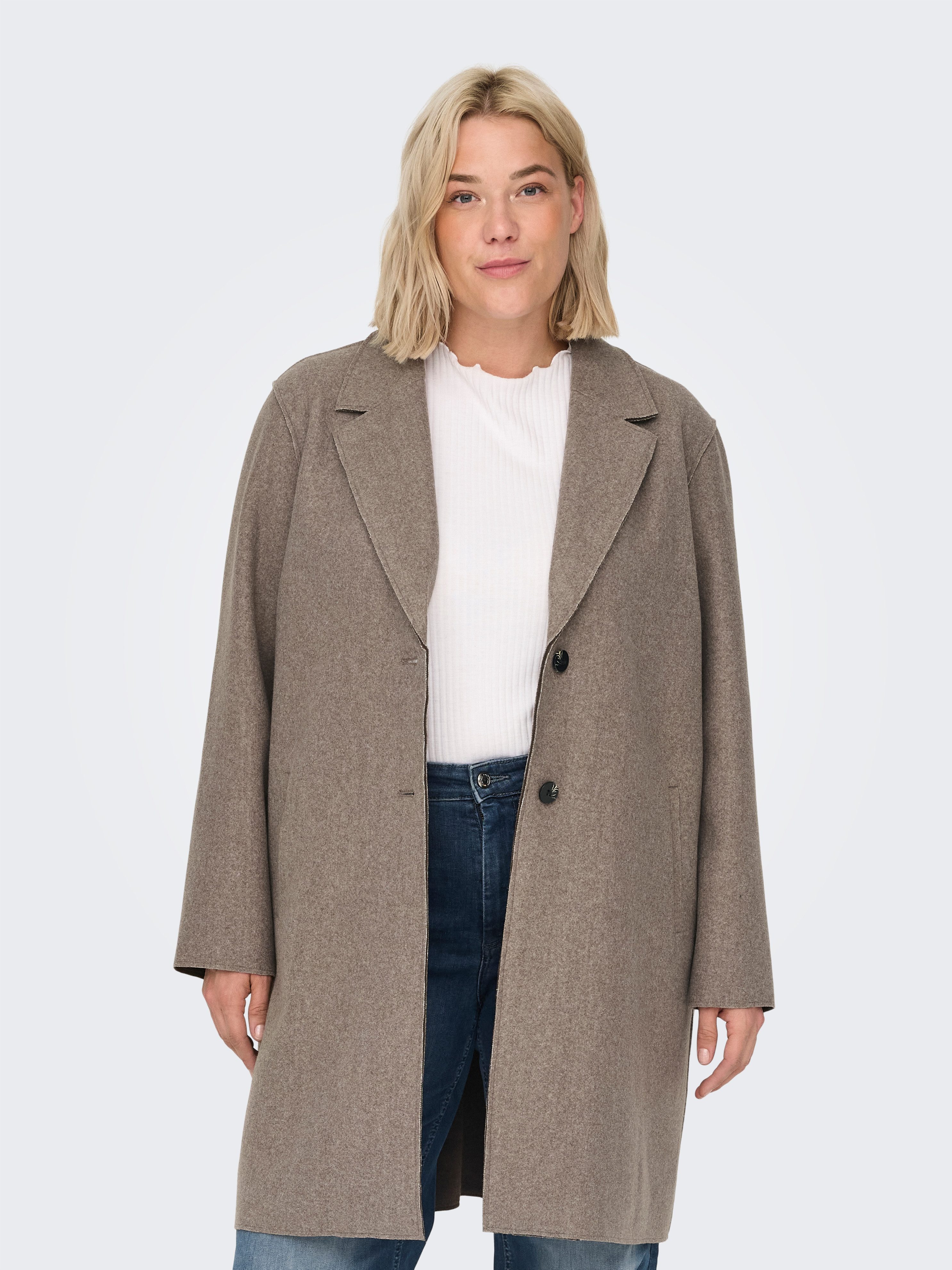 ONLY CARMAKOMA Kurzmantel CARNEW CARRIE BONDED günstig online kaufen