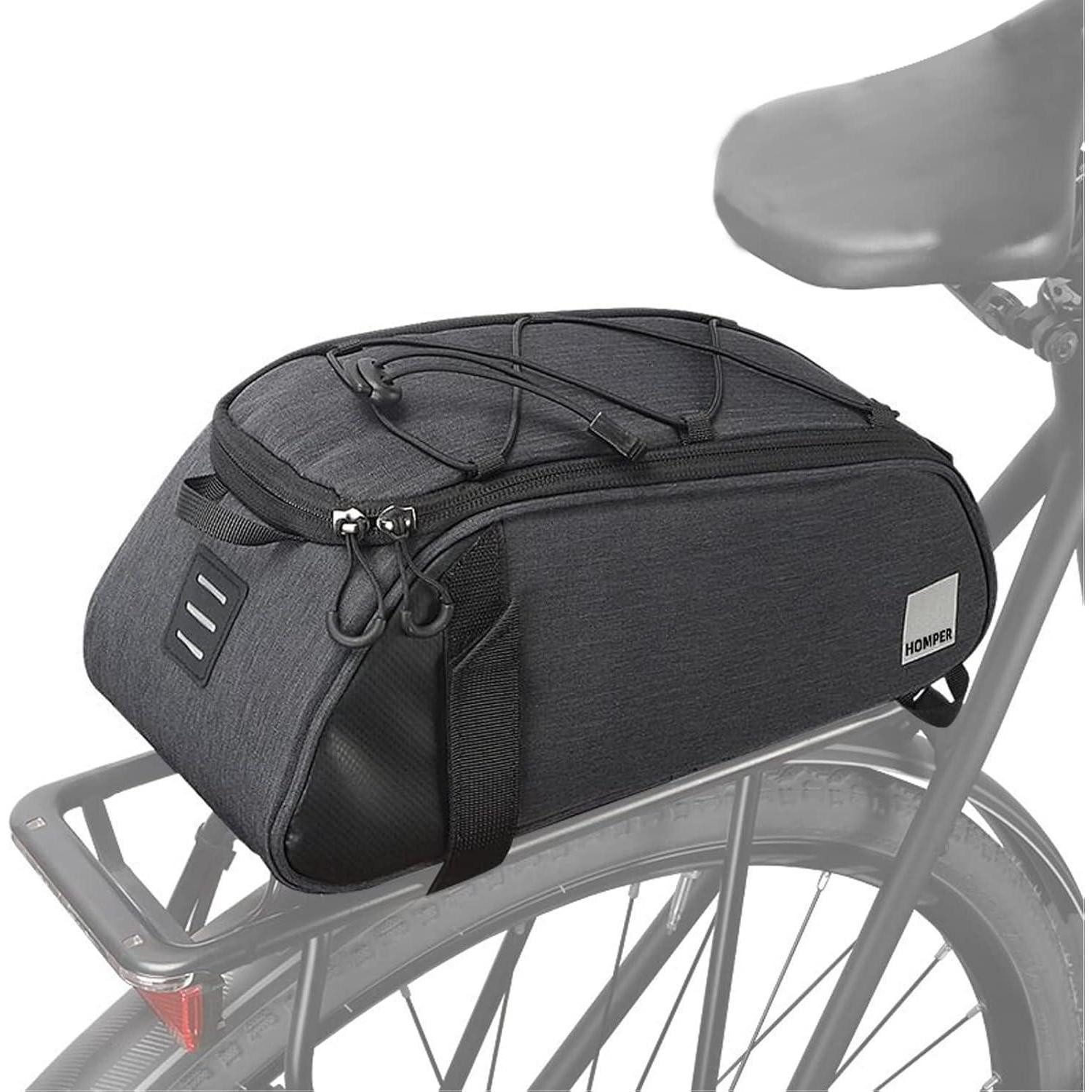 Gepäckträgertasche Fahrradtasche Satteltasche Gepäckträger Rucksack 7L