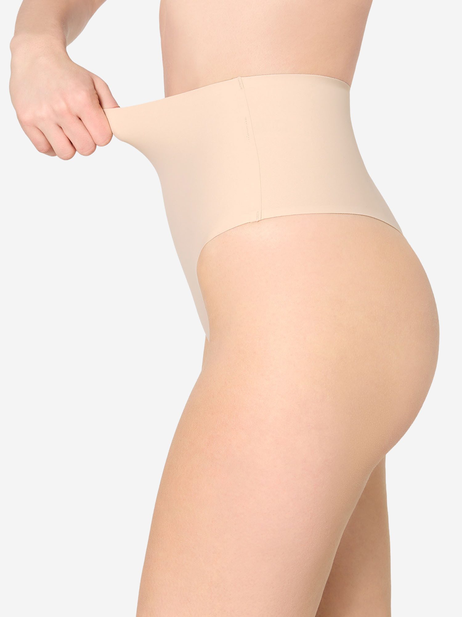 Nur Die Shapingslip Highwaist Contour String Medium Shaping Shape Slip, Shapewear Slip, Bauchweg Slip – Bild 4 von 5