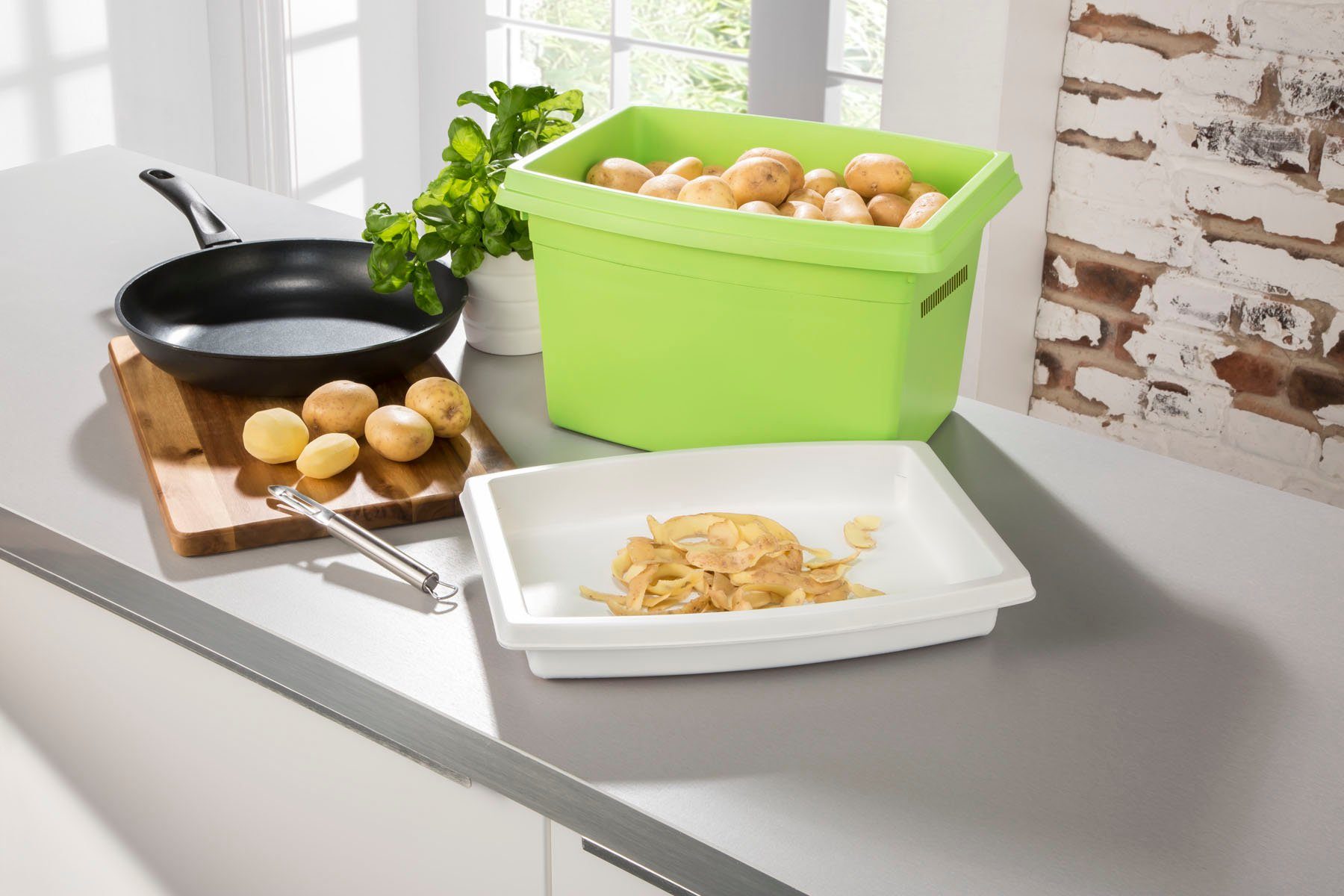 Ruco Kartoffelkiste (Set, 2 St), mit Deckel günstig online kaufen