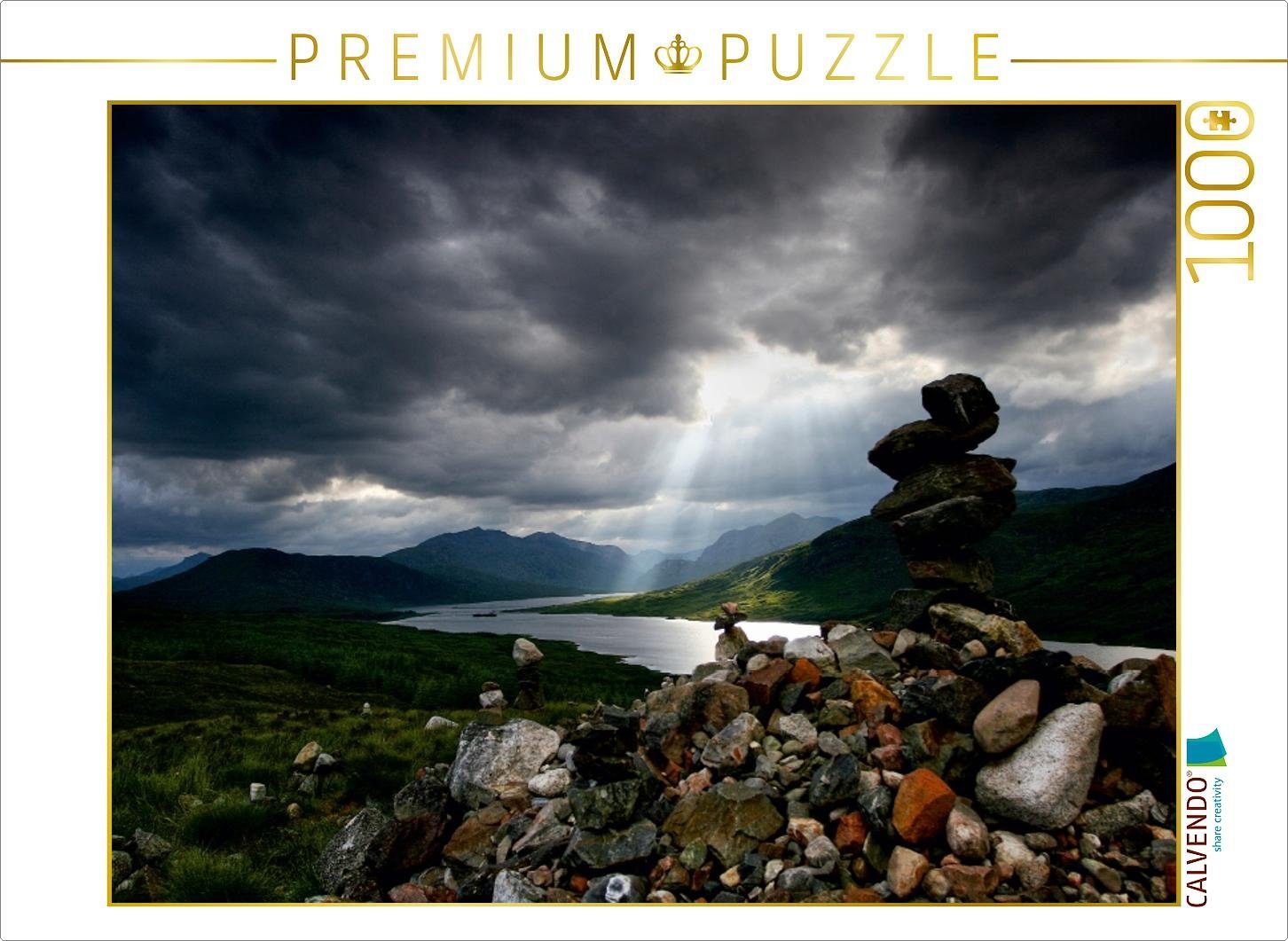 CALVENDO Puzzle »CALVENDO Puzzle Loch Lyone, Schottland 1000 Teile  Lege-Größe 64 x 48 cm Foto-Puzzle Bild von Martina Cross«, 1000 Puzzleteile