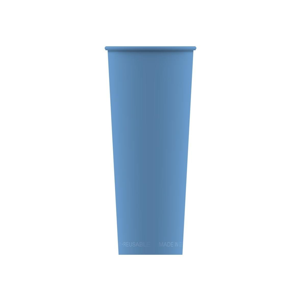 elasto Becher to Go 500 ml Trinkbecher BPA-frei Mehrwegbecher für unterwegs, Made in Germany, Spülmaschinengeeignet, 100% recylebar, Becher