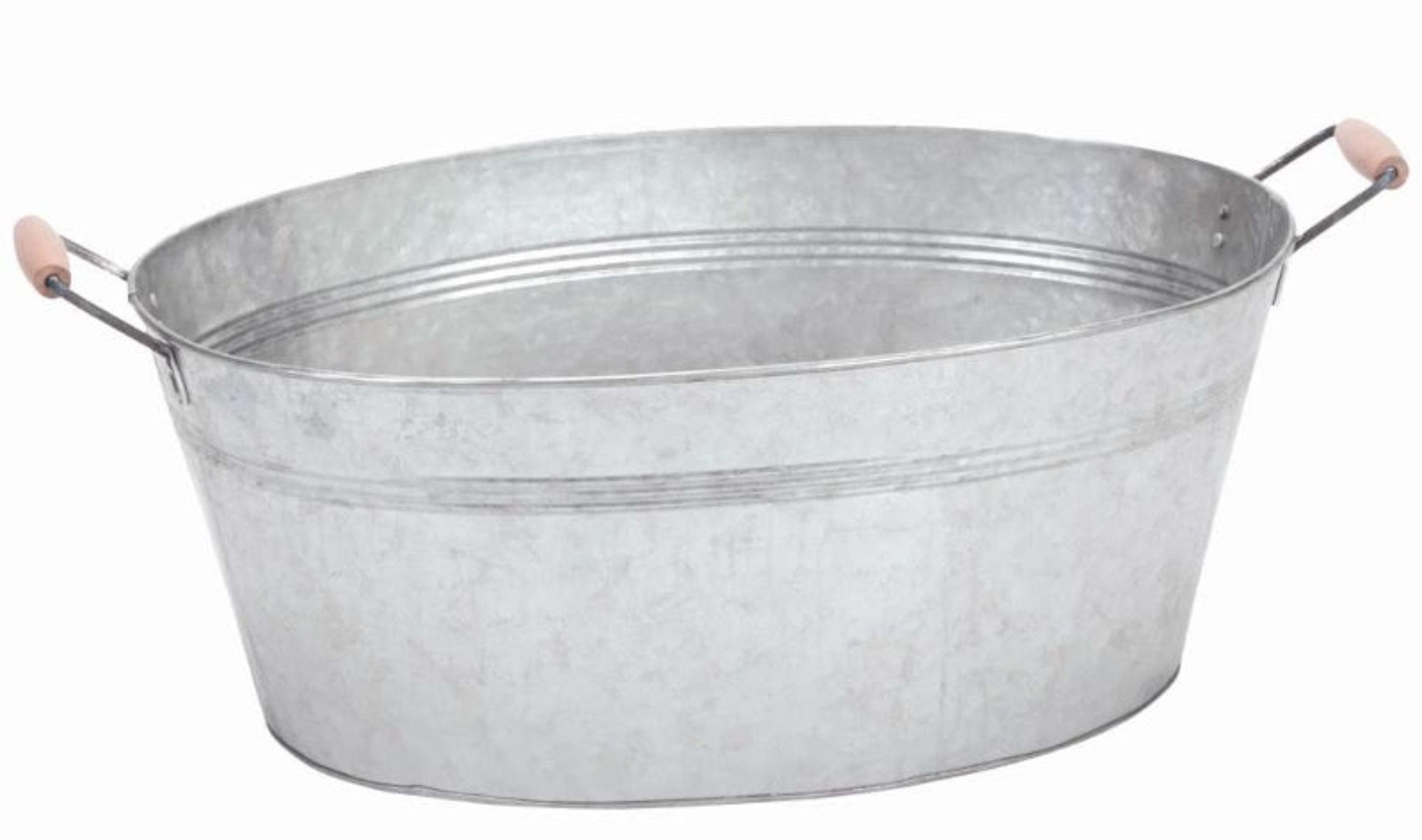finehomegarden Pflanzschale Zink Schale mit Griff günstig online kaufen