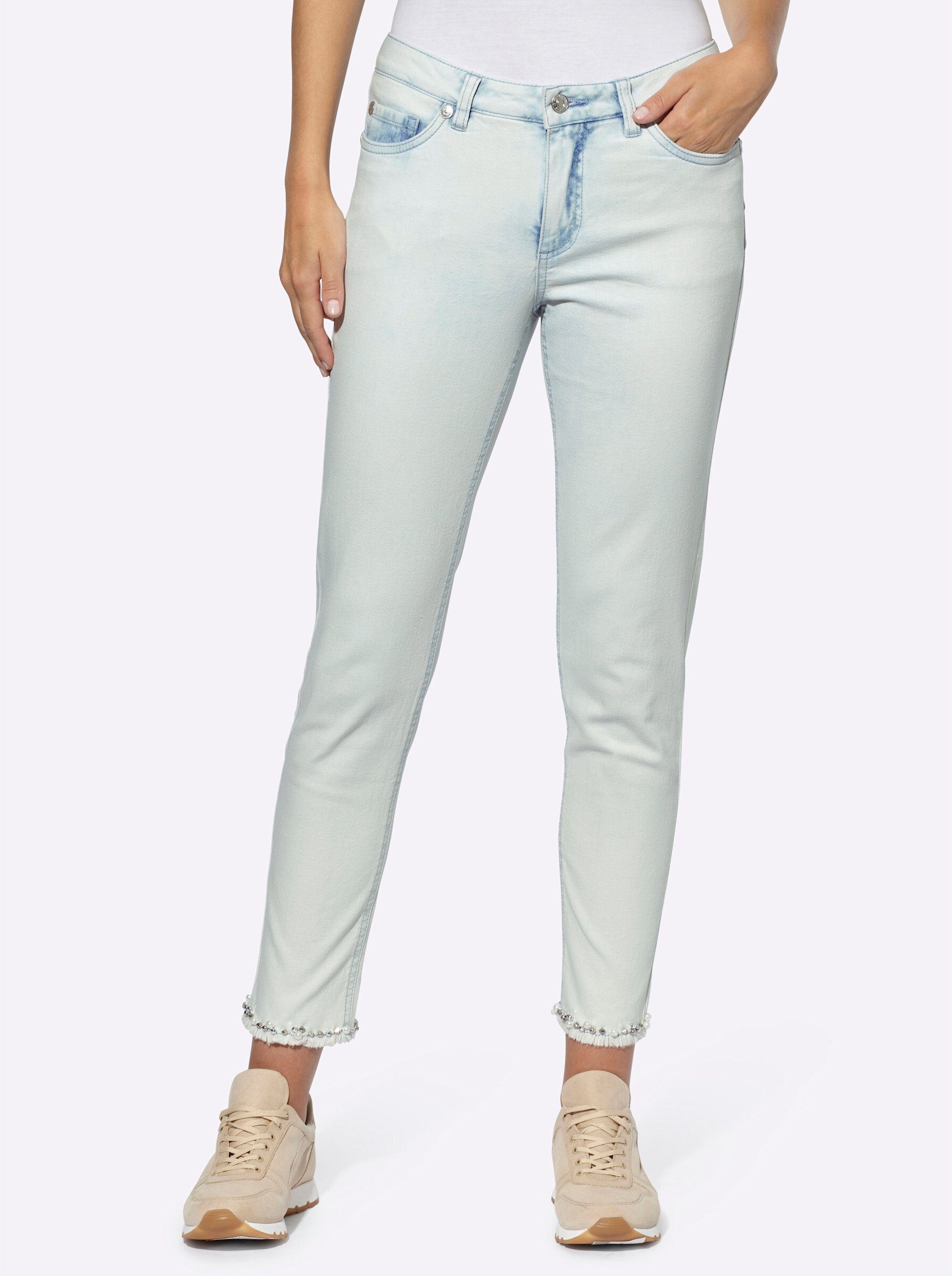 heine Bequeme Jeans 5-Pocket-Jeans günstig online kaufen