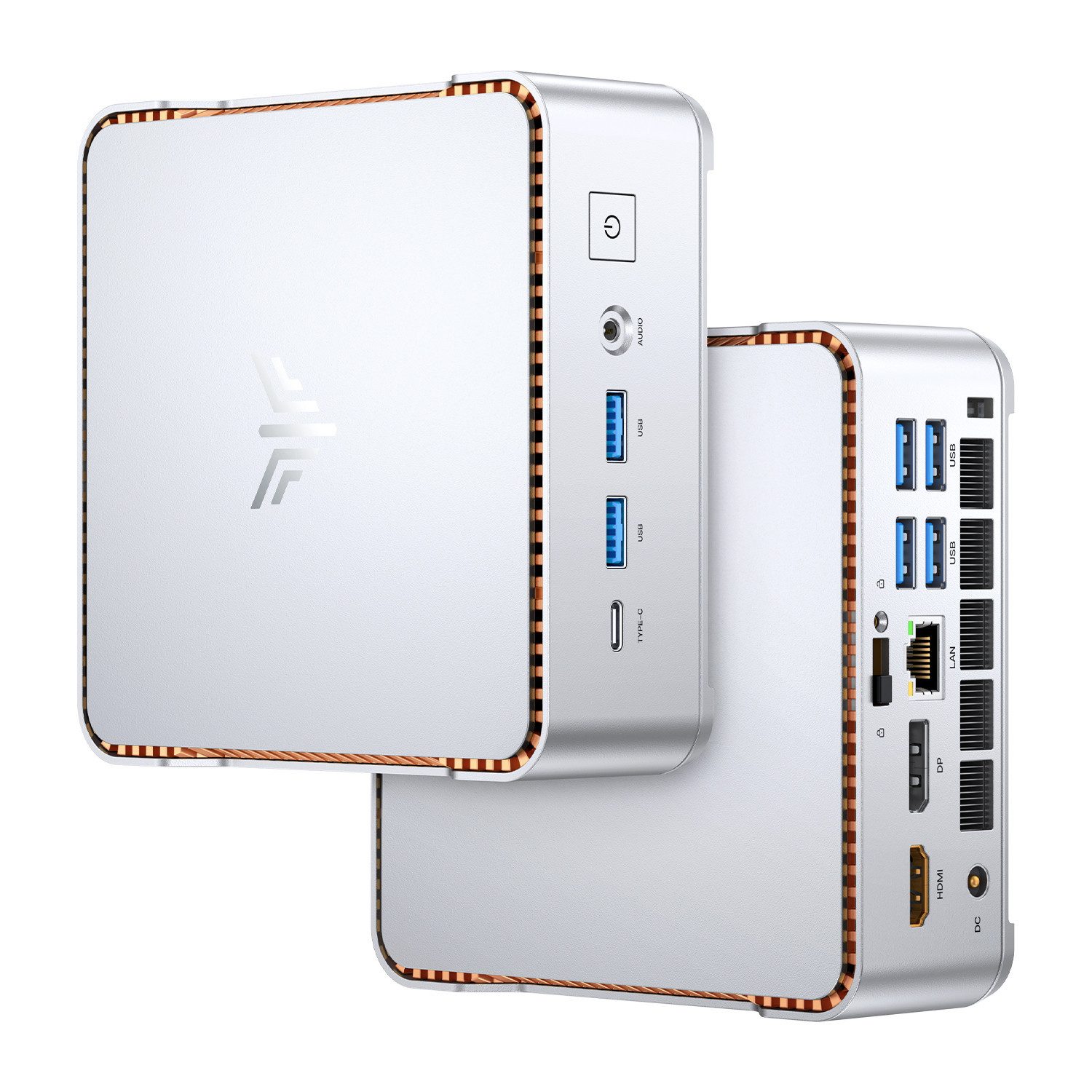 NiPoGi P2 Windows 11 Pro, 16 GB DDR4 RAM, 256GB SSD, AMD Ryzen 3 PCs, WiFi 5 Mini-PC (AMD Ryzen 3 7330U 7330U, AMD Radeon Graphics, 16 GB RAM, 256 GB SSD, AMD Radeon Graphics, Triple 4K Display, Gigabit LAN, bis zu 4,3 GHz)