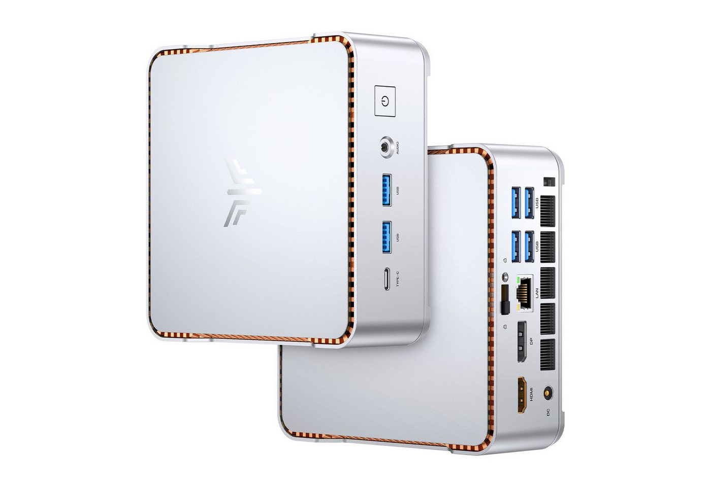 NiPoGi P2 Windows 11 Pro, 16 GB DDR4 RAM, 256GB SSD, AMD Ryzen 3 PCs, WiFi 5 Mini-PC (AMD Ryzen 3 7330U 7330U, AMD Radeon Graphics, 16 GB RAM, 256 GB SSD, AMD Radeon Graphics, Triple 4K Display, Gigabit LAN, bis zu 4,3 GHz)