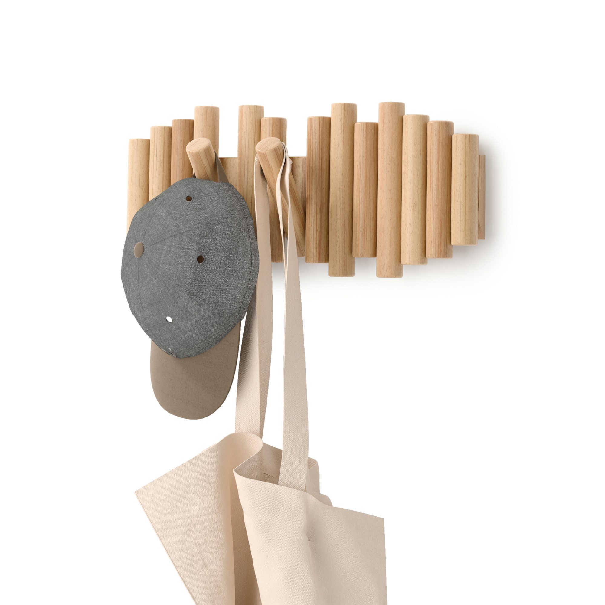 Umbra Wandgarderobe Umbra Picket Wandgarderobe mit 5 Haken günstig online kaufen