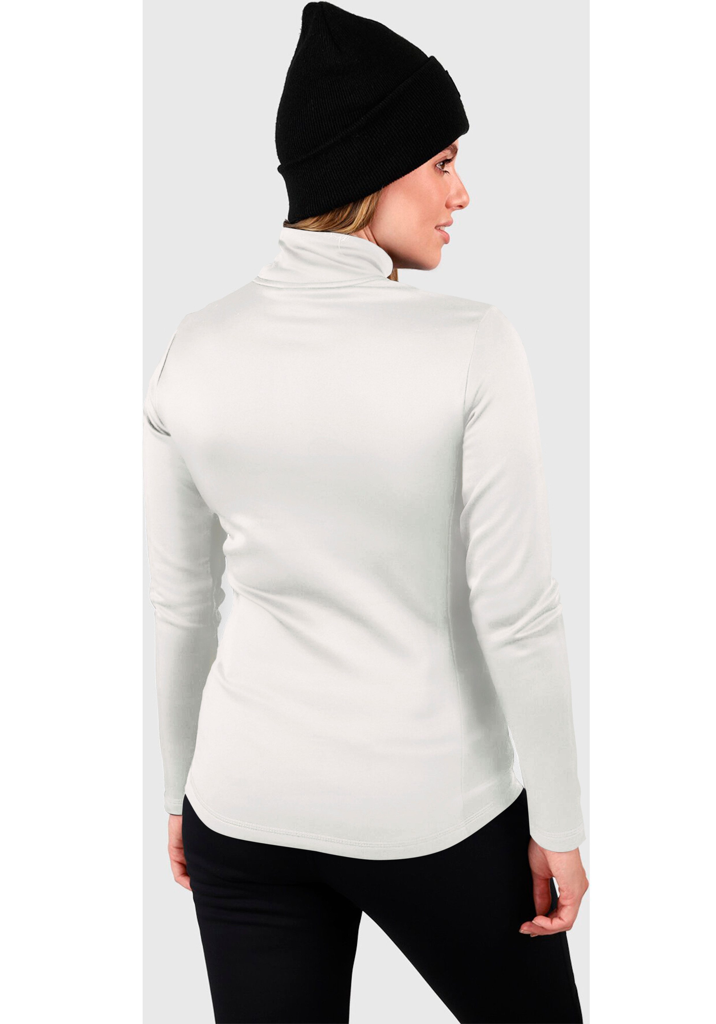 Brunotti Fleecepullover Heronne Women Fleece hoch geschlossener Ausschnitt, wasserabweisende Oberfläche