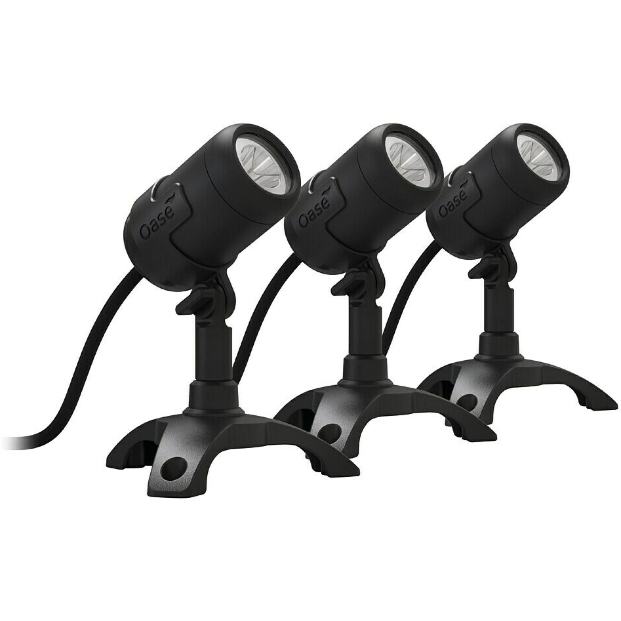 OASE Teichleuchte Oase LED-Spotstrahler LunAqua Connect S Set 3