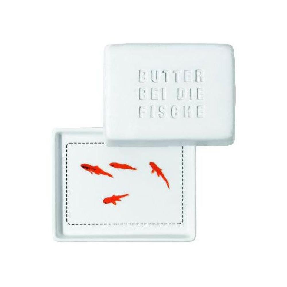 Räder Butterdose Design Butterdose Poesie et Table Butter bei die Fische (Klein)