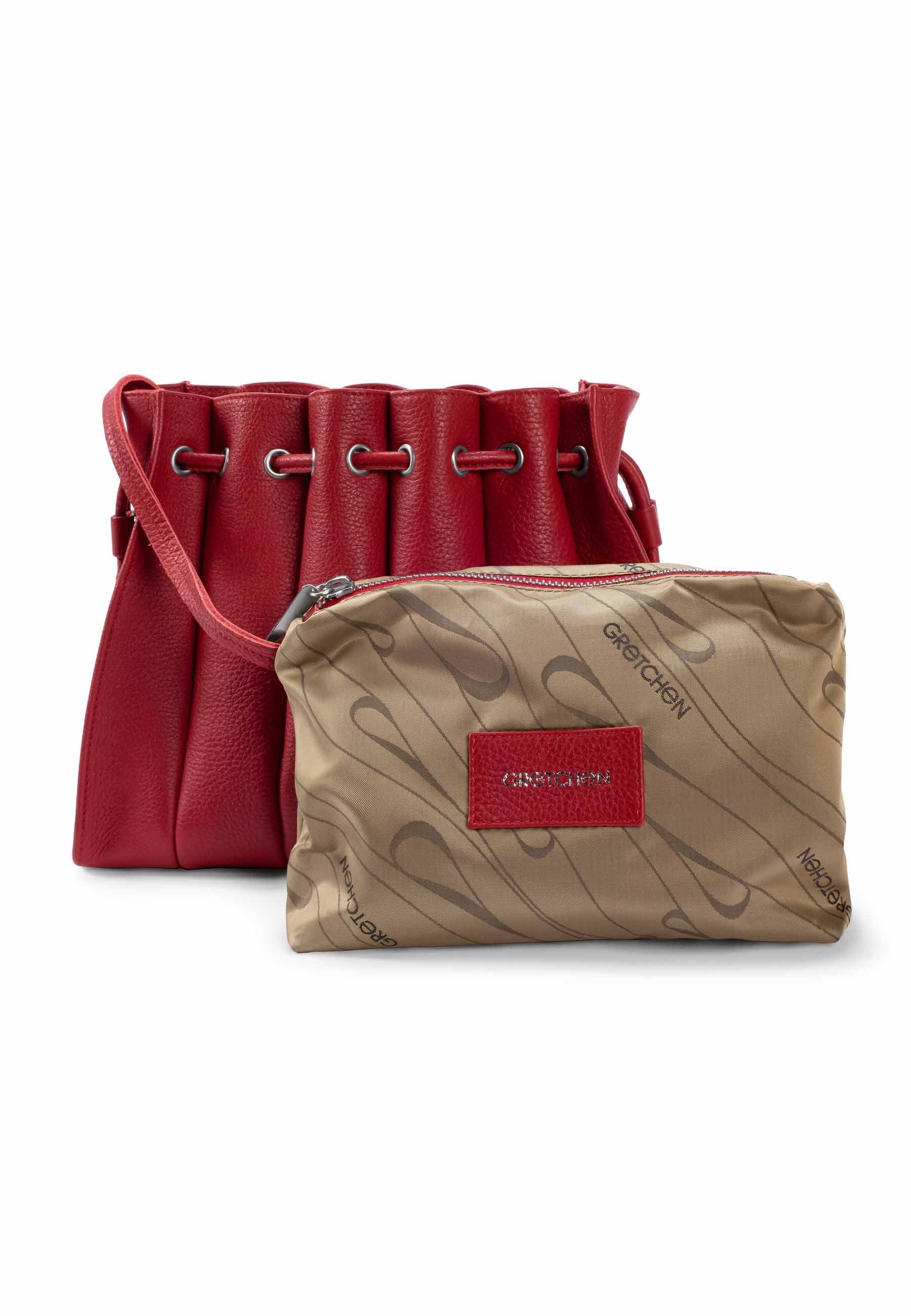 GRETCHEN Schultertasche Fan Shoulderbag, in modischer Fächer-Optik
