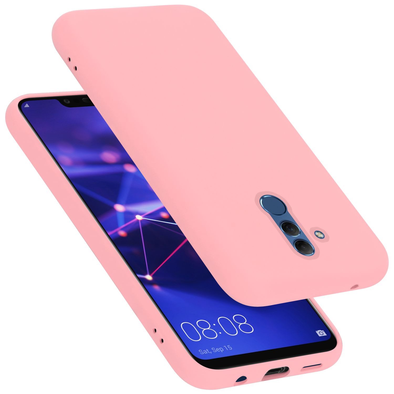 Cadorabo Handyhülle für Huawei MATE 20 LITE Hülle Huawei MATE 20 LITE, Flexible Hülle TPU Silikon Schutzhülle Back Cover Case