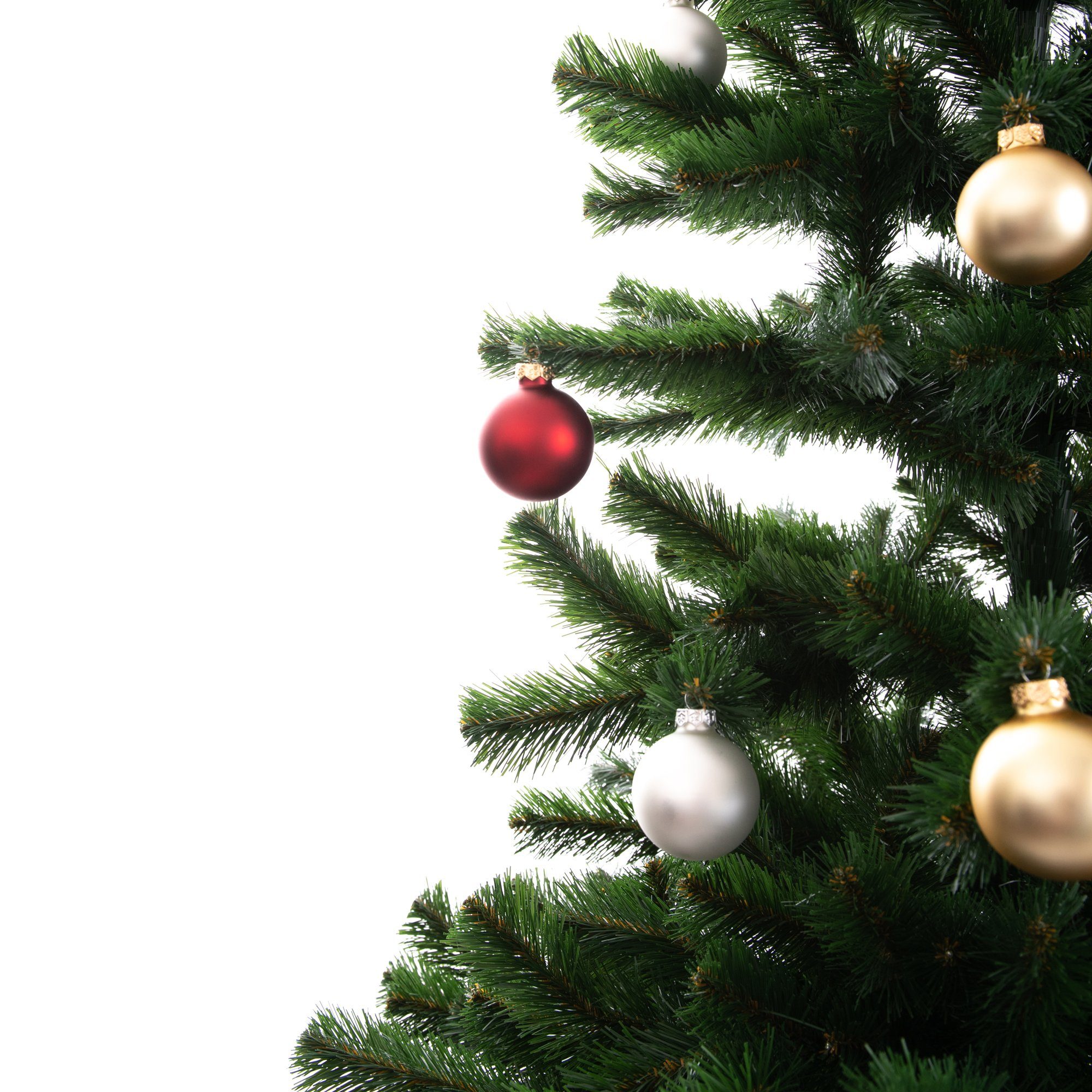 DekoPrinz® Tannengrün, Borea Künstlicher Weihnachtsbaum Künstliches