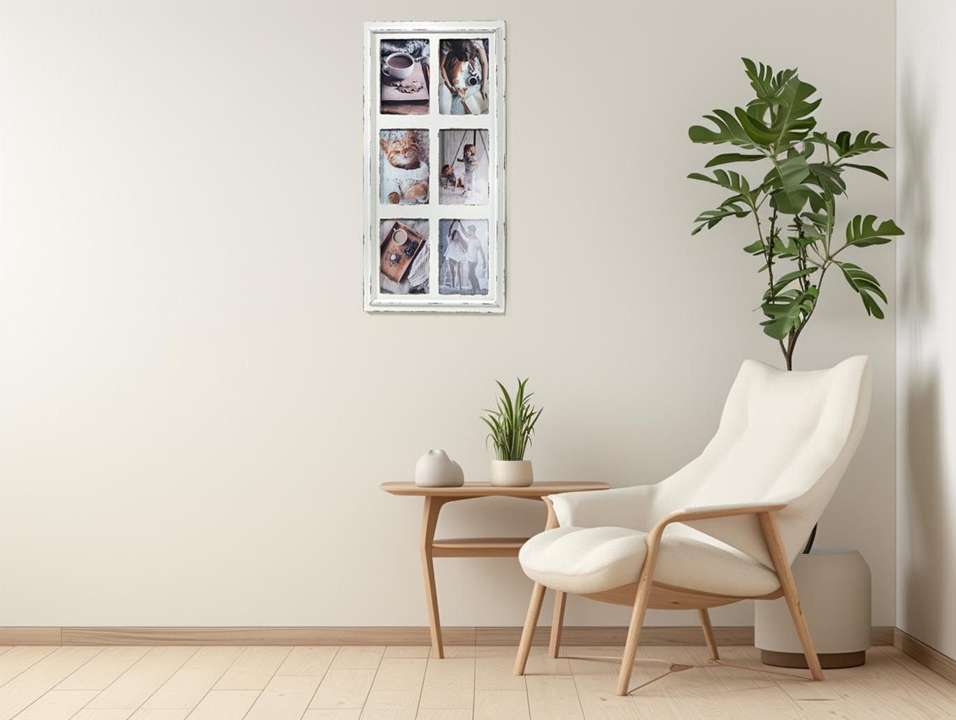 Kobolo Bilderrahmen Collage Bilderhalter Rahmen Fotorahmen MIA weiß Holz 13 günstig online kaufen