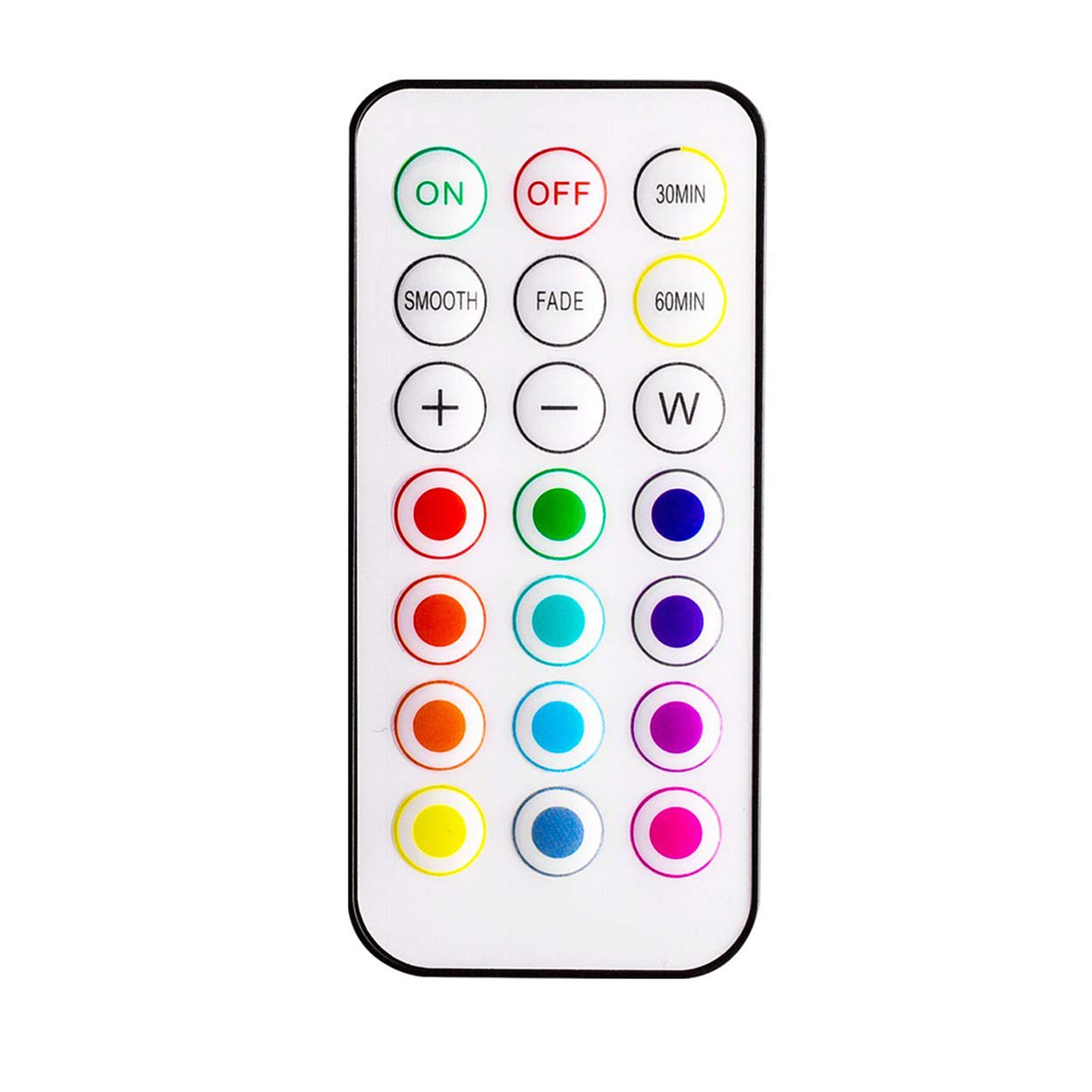Sunicol LED Unterbauleuchte RGB Schrank Nachtlicht mit Fernsteuerung, 13 Farben, Batterielampe, Touch Sensor Dimmbar Spot, Vitrinenbeleuchtung Küche Glasboden