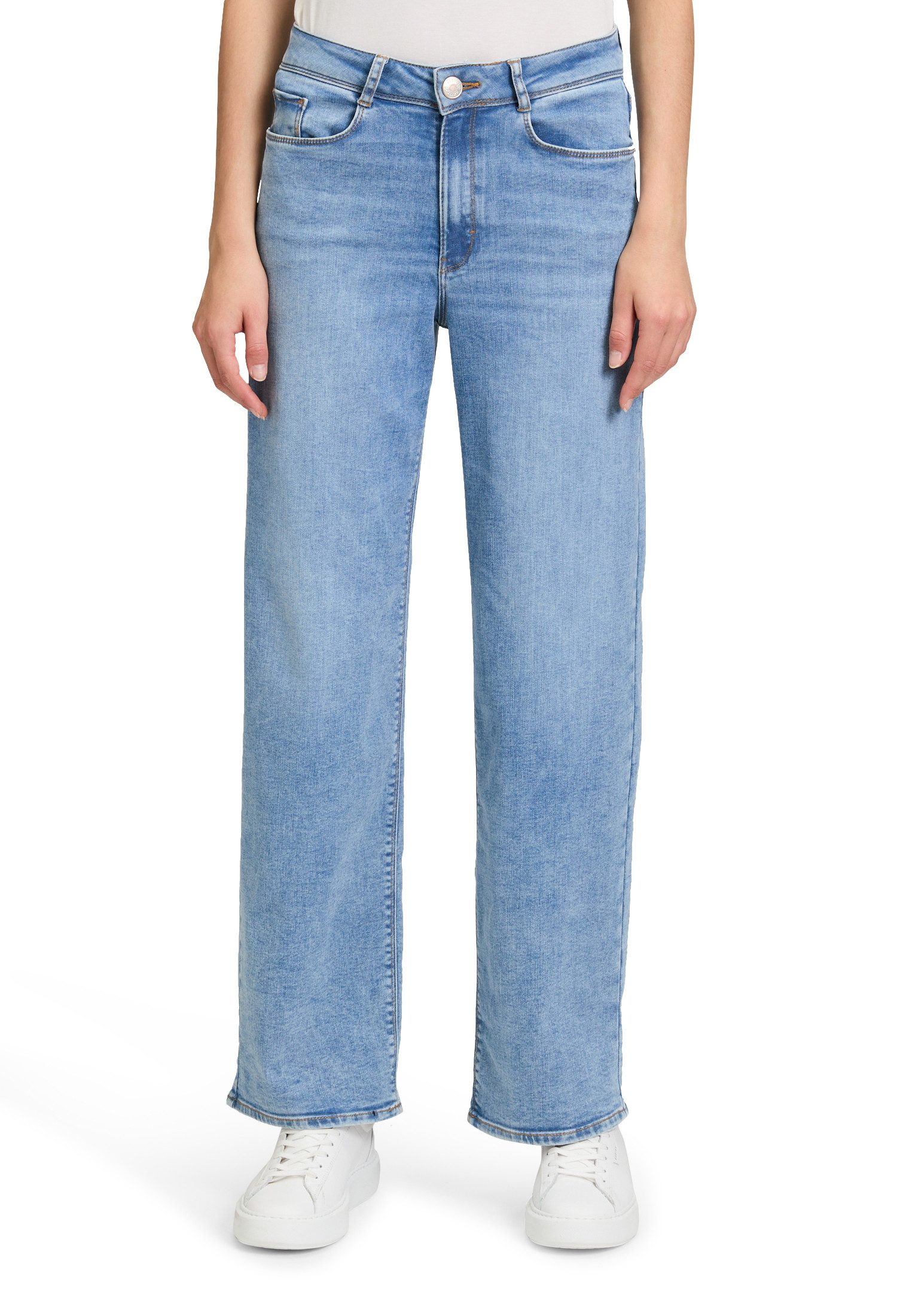 Betty&Co High-waist-Jeans Damen mit weitem Bein