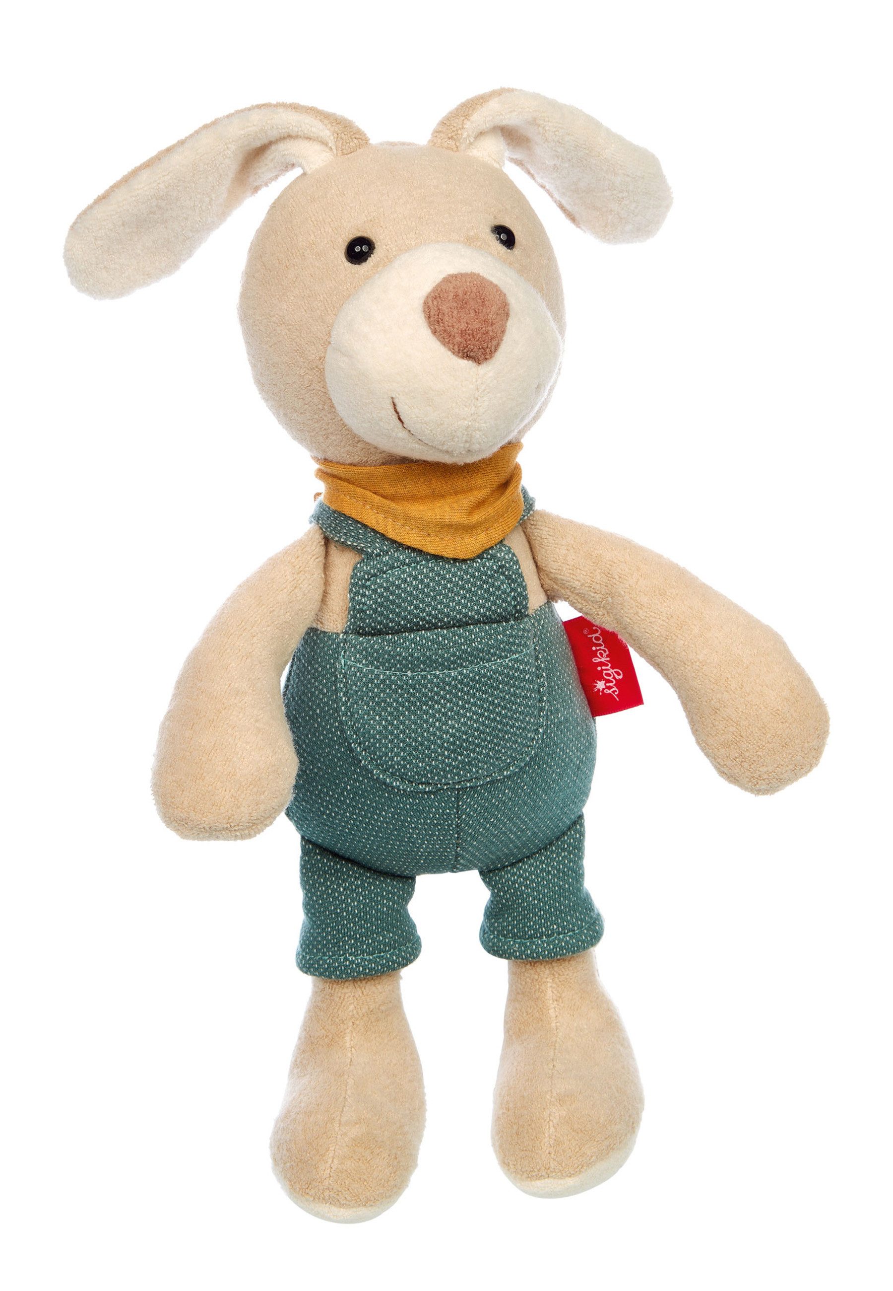 Sigikid Kuscheltier Kuscheltier Latzhosen Hase, grün Sweety Plüschtier (1-St)