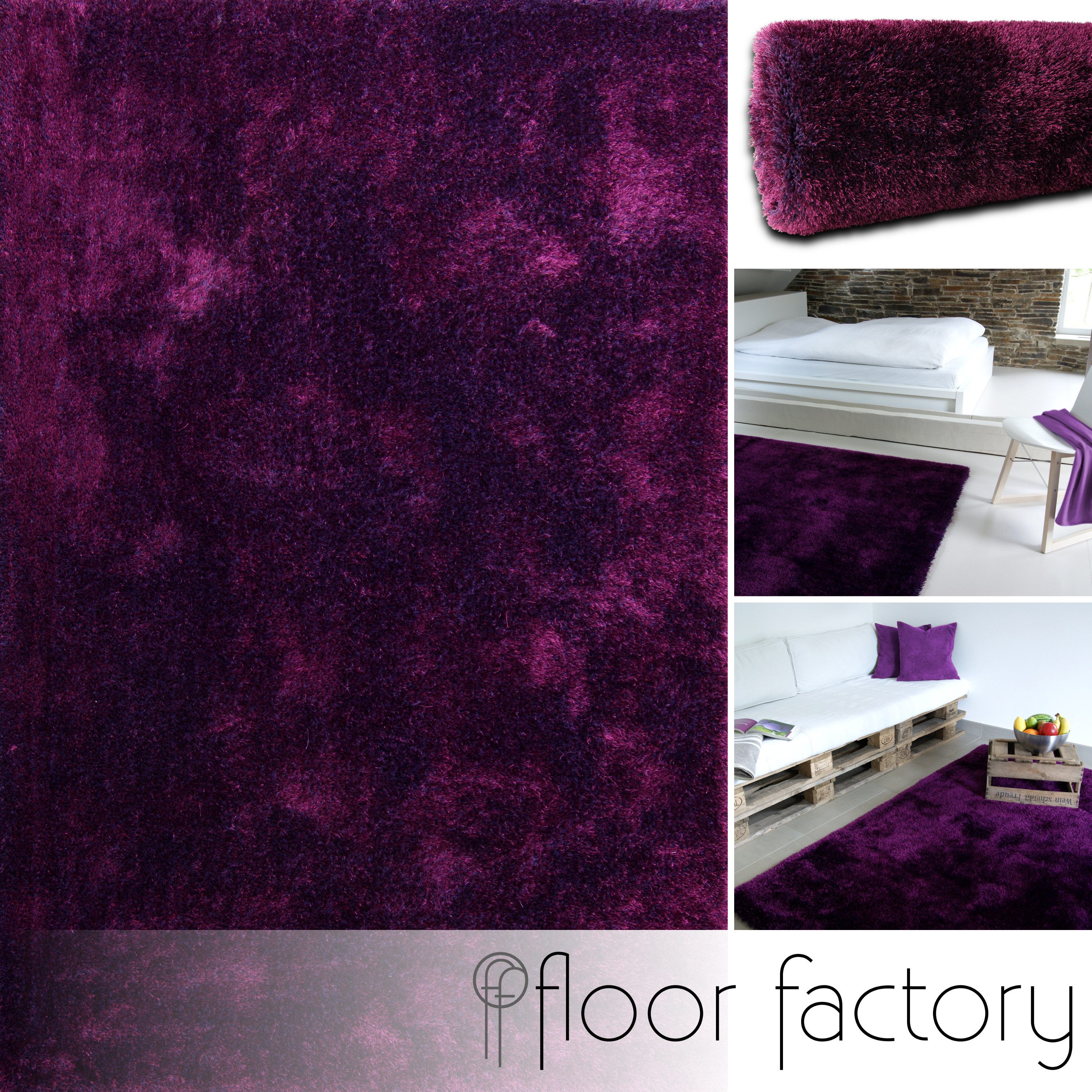 floor factory Hochflor-Teppich Seasons, rechteckig, Höhe: günstig online kaufen