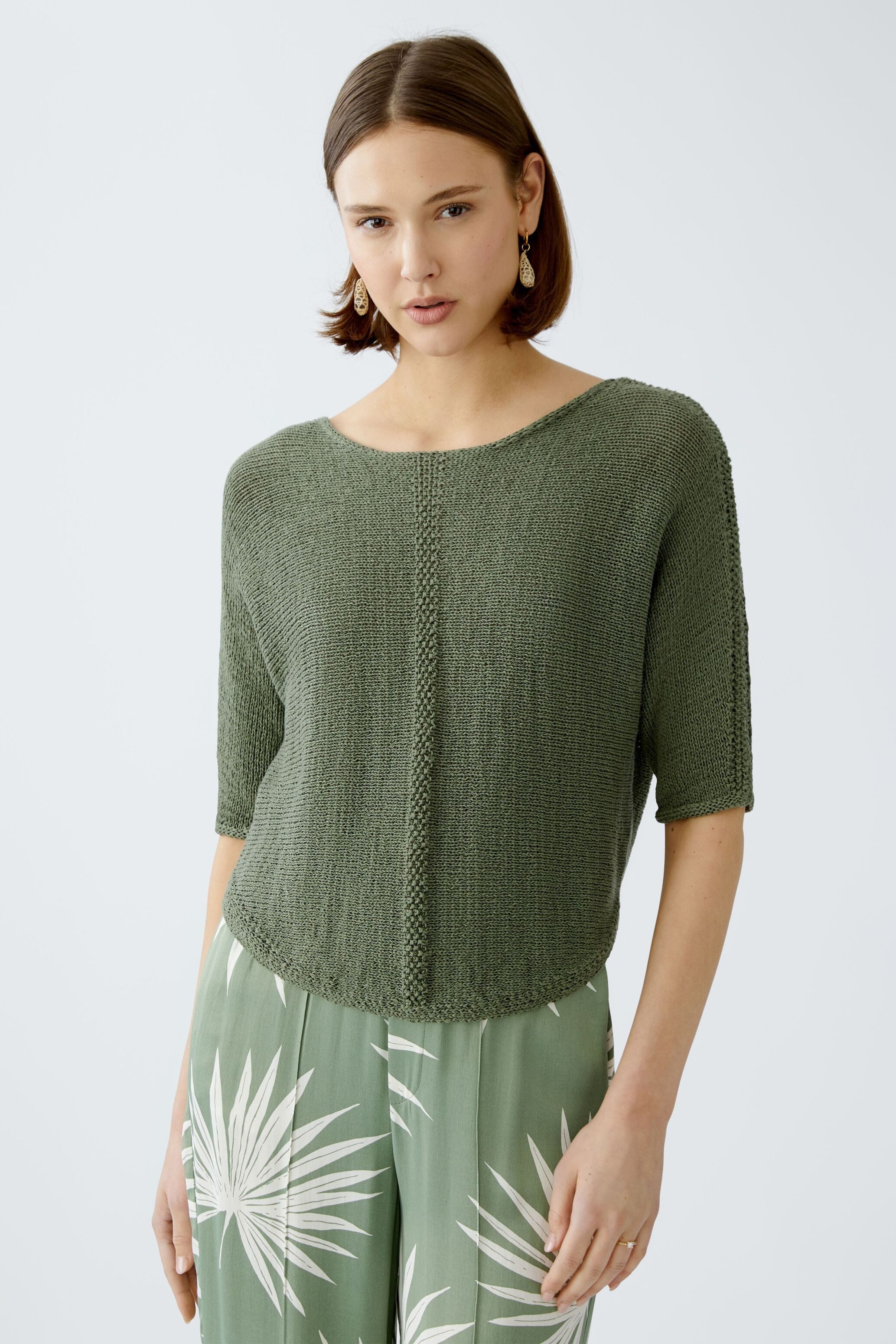 Oui Rundhalspullover Pullover günstig online kaufen