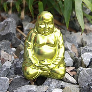 440s Buddhafigur 440s Keramik BUDDHA limone ca. 20 cm H