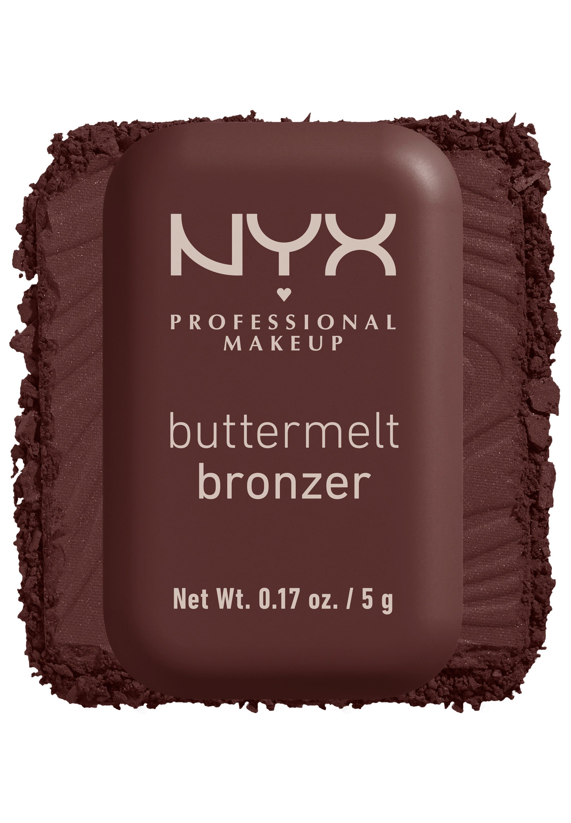 NYX PROFESSIONAL MAKEUP Bronzer BUTTERMELT BRONZE BRONZER, für einen natürlichen Glow, der den ganzen Tag lang hält
