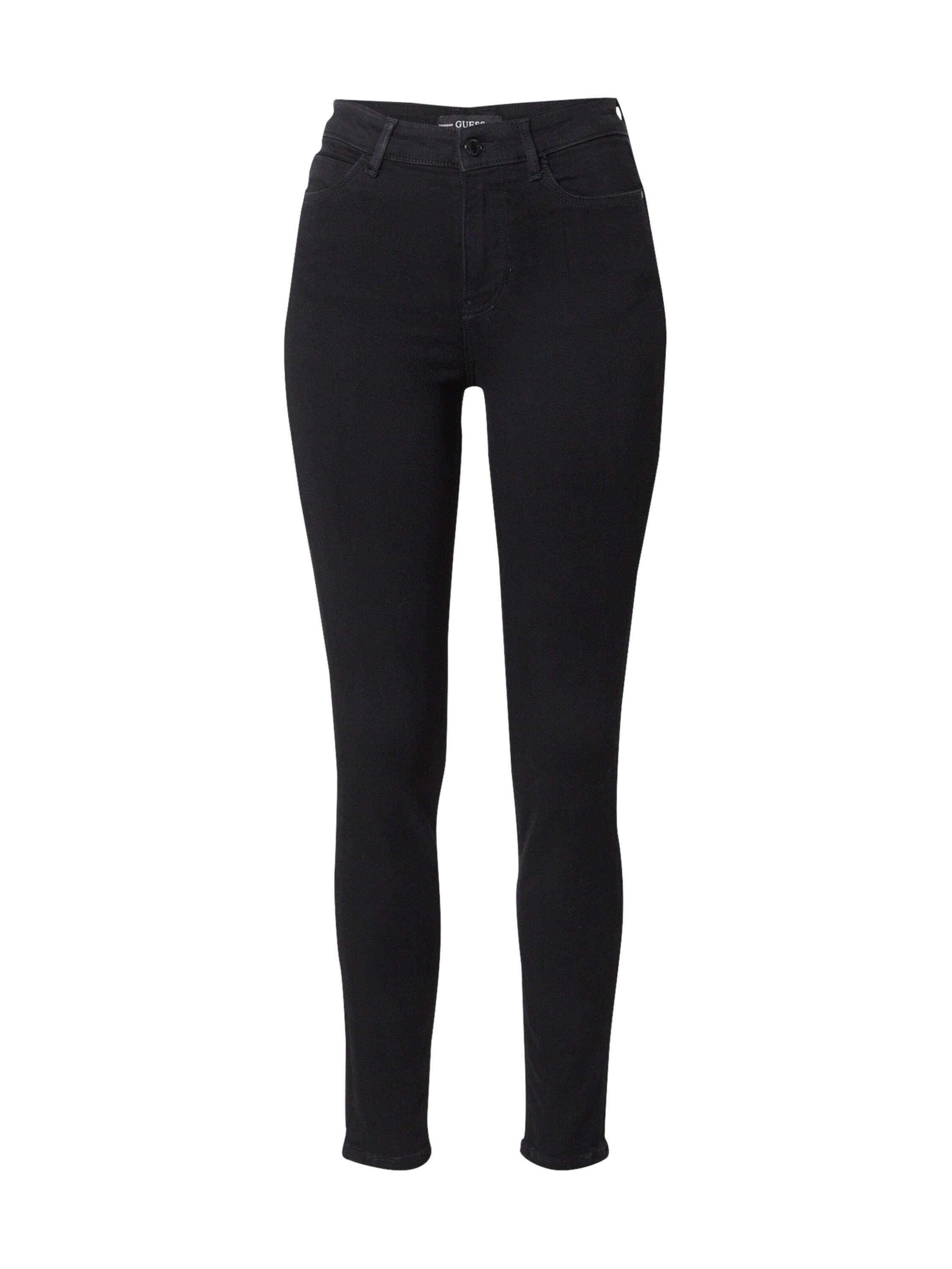 Guess High-waist-Jeans 1981 (1-tlg) Plain/ohne Details