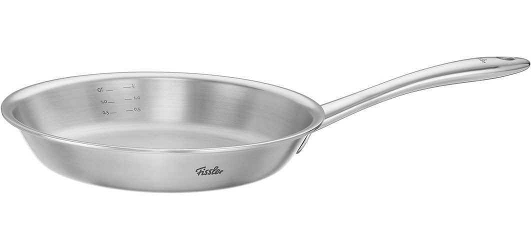 Fissler Bratpfanne Fissler M5 Pro-Ply®, Edelstahl-Pfanne, Edelstahl 18/10, 5-lagiges Mehrschichtmaterial für präzise Temperaturkontrolle