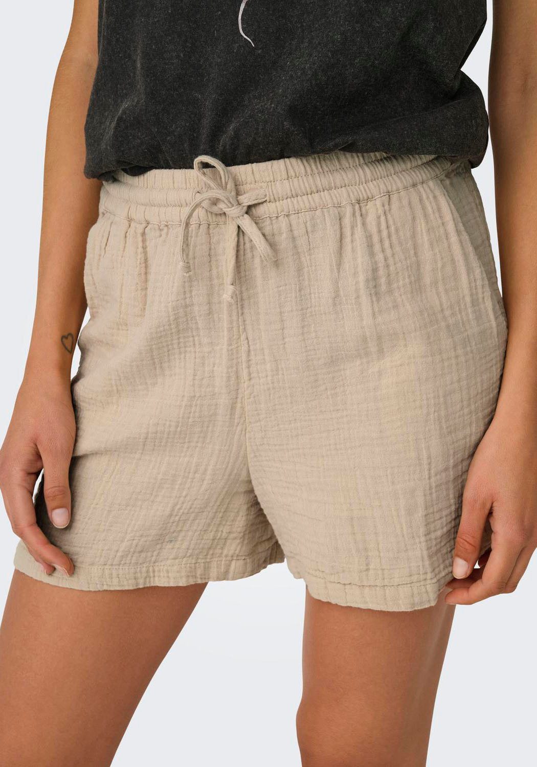 ONLY Shorts ONLTHYRA SHORTS NOOS WVN Baumwolle, regular fit günstig online kaufen