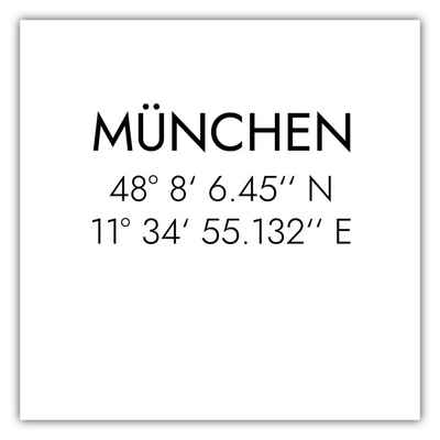 MOTIVISSO Poster München Koordinaten #1