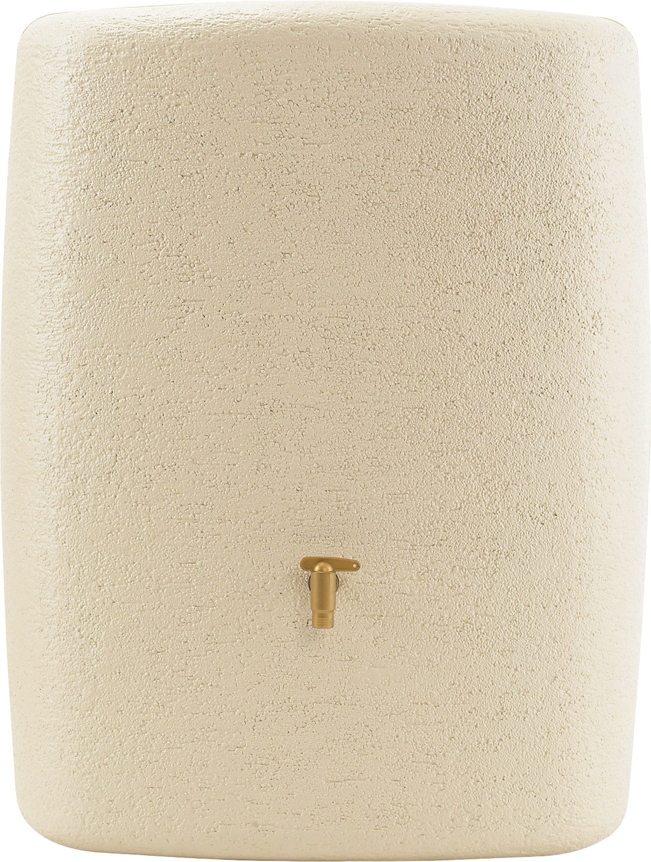 4rain Regentonne TERRA Wandtank 275 Liter sandbeige