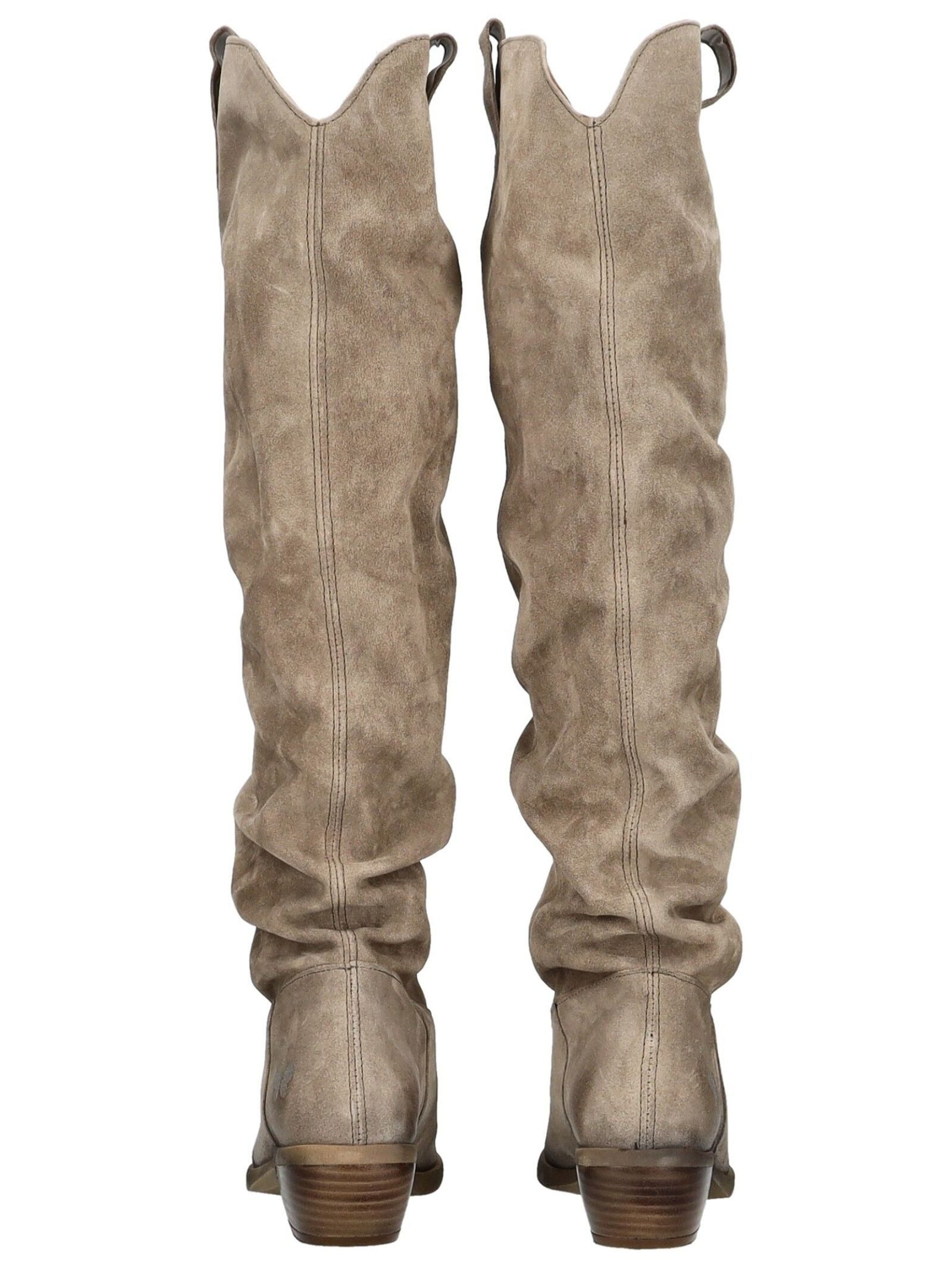 Felmini Stiefel Veloursleder . Bikerboots