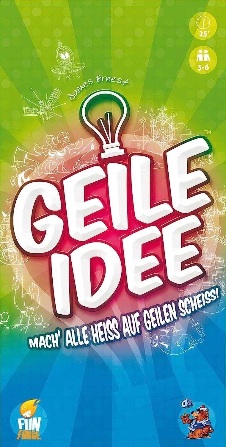 Spiel Geile Idee Partyspiel Lustiges Party Spiel für 3 bis 6 Spielern