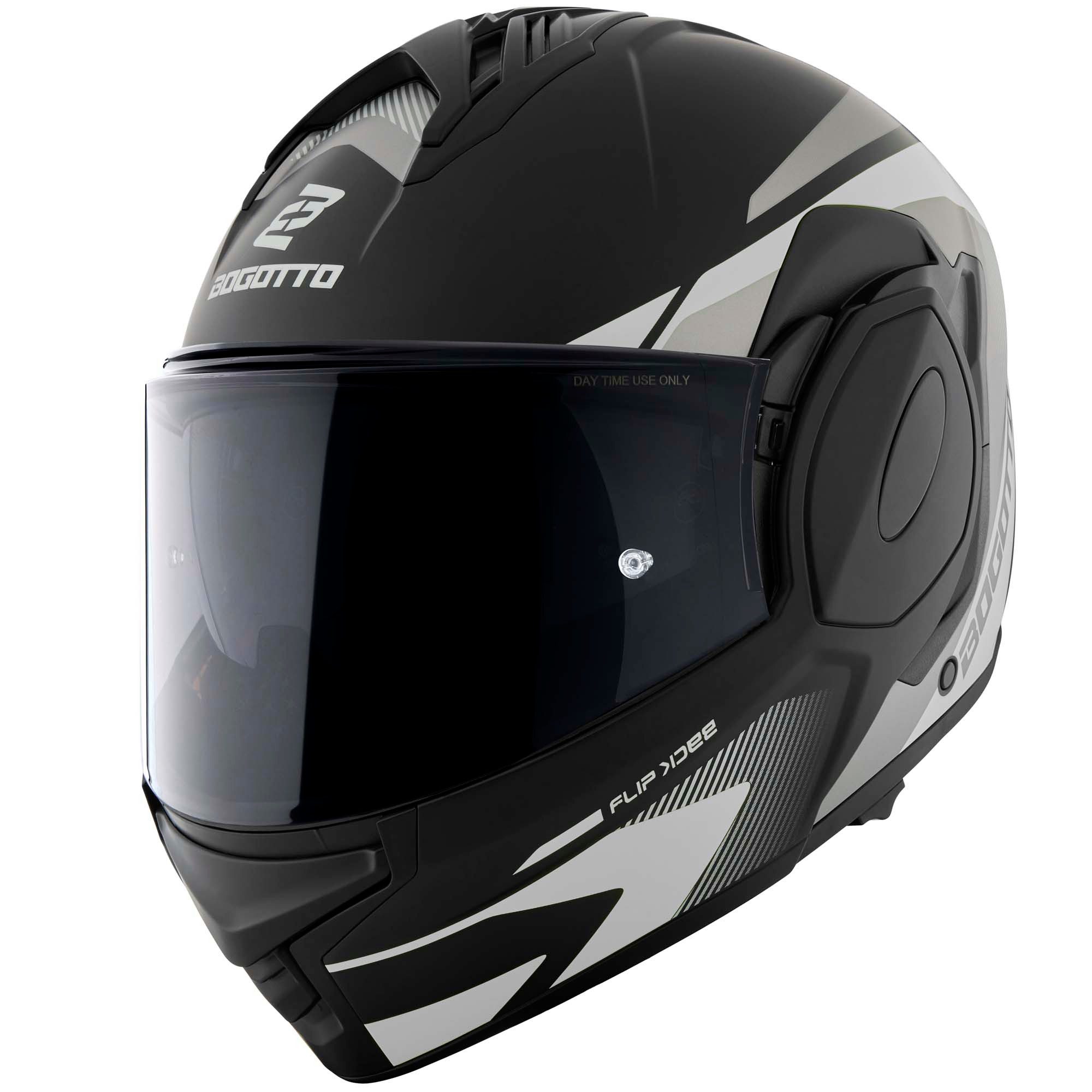 Bogotto Motorradhelm FS-X600 Atyr Klapphelm, Vorbereitet Für Kommunikationssystem,geeignet Brillenträger,vorbe – Bild 3 von 5
