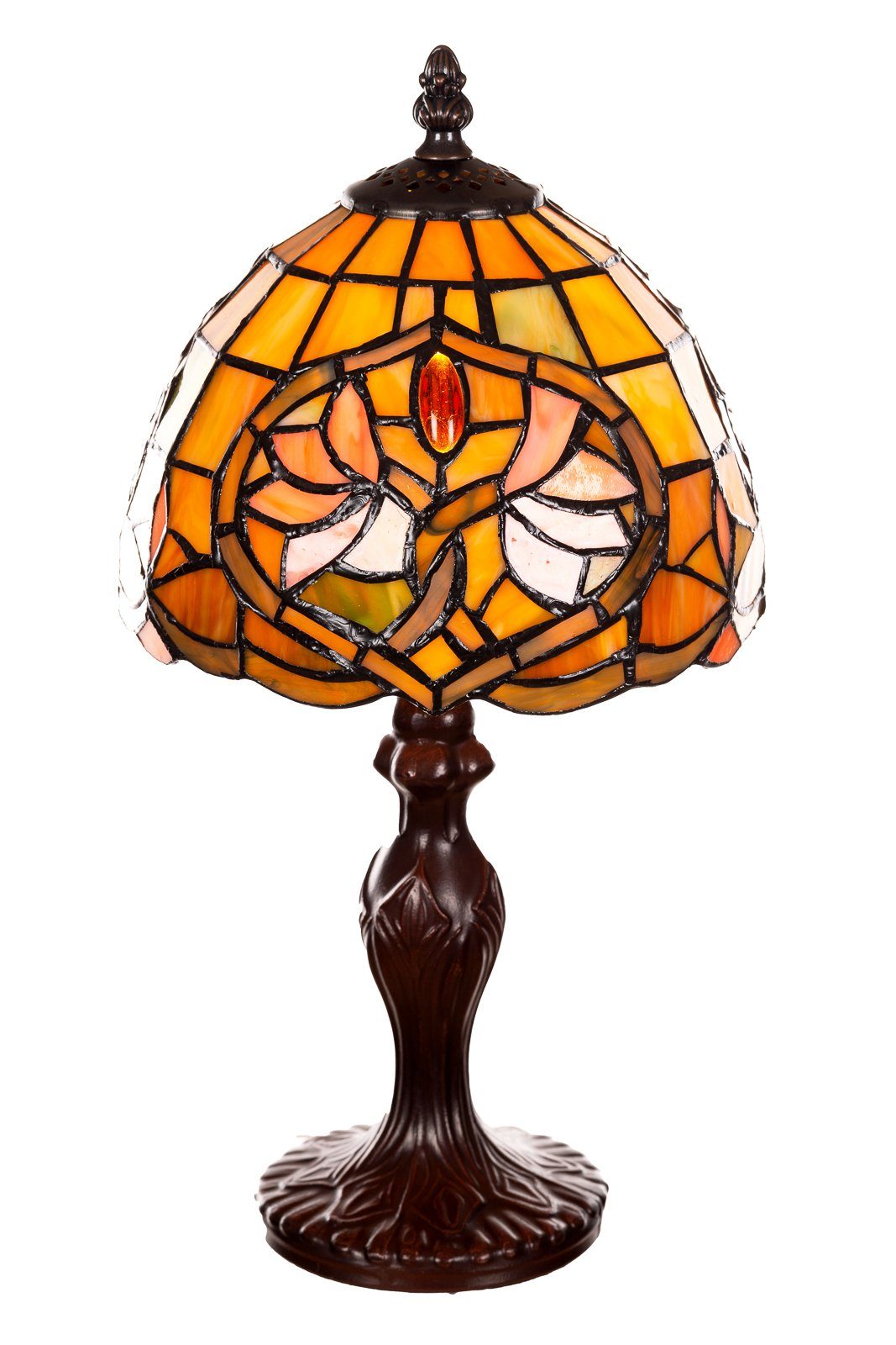 BIRENDY Dekorationslampe Motiv Tiffany Stehlampe Lampe Muster Tischlampe Mosaik Ti153