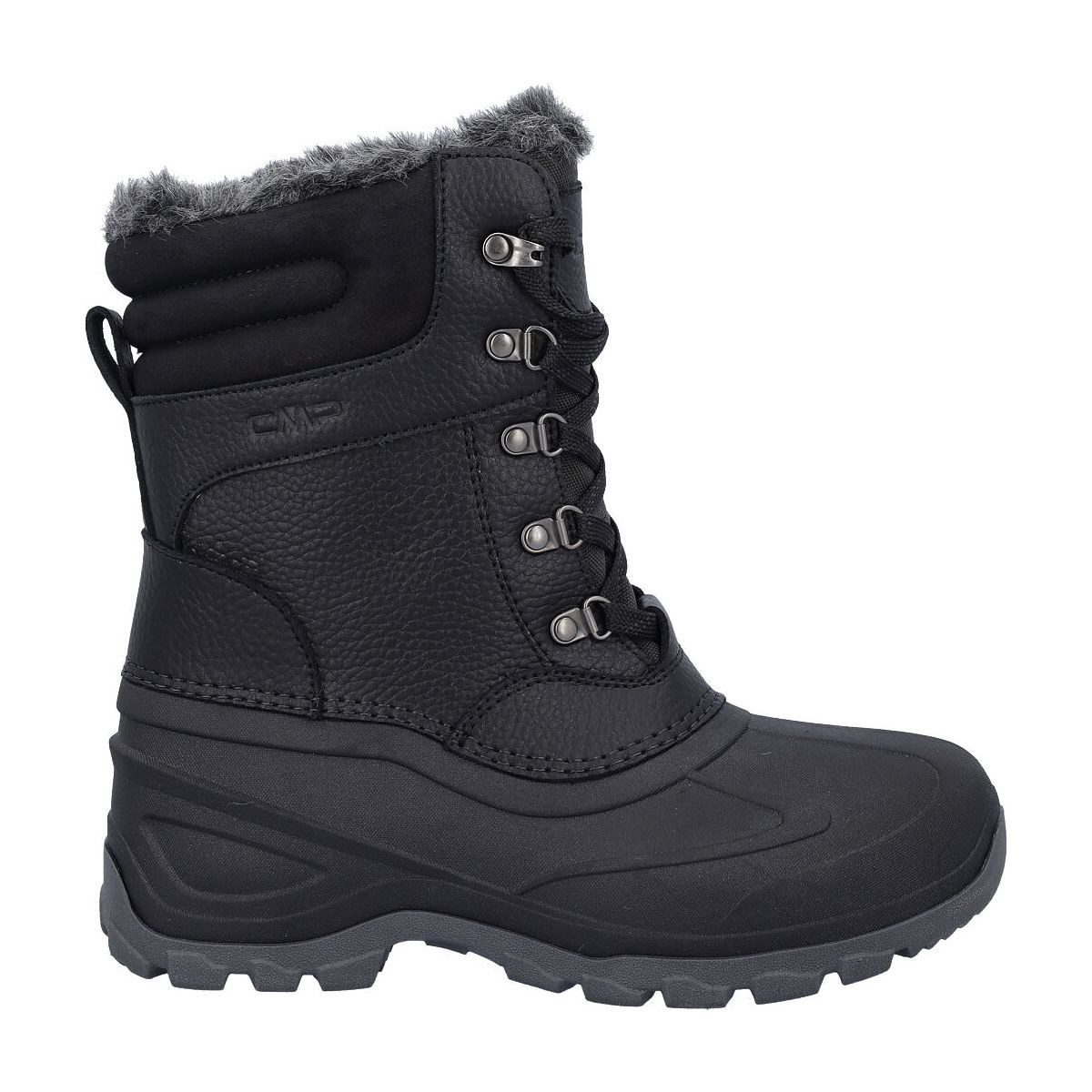 CMP Atka WMN Snow Boot Winterstiefel Stilvoller und wasserdichter Damen-Schneestiefel mit warmem Kunstfell