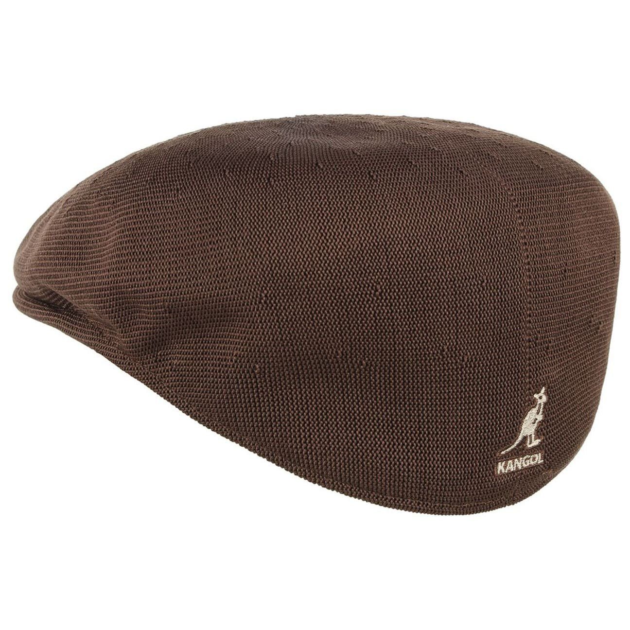 Kangol Schirm Flat bordeaux mit (1-St) Cap Schiebermütze