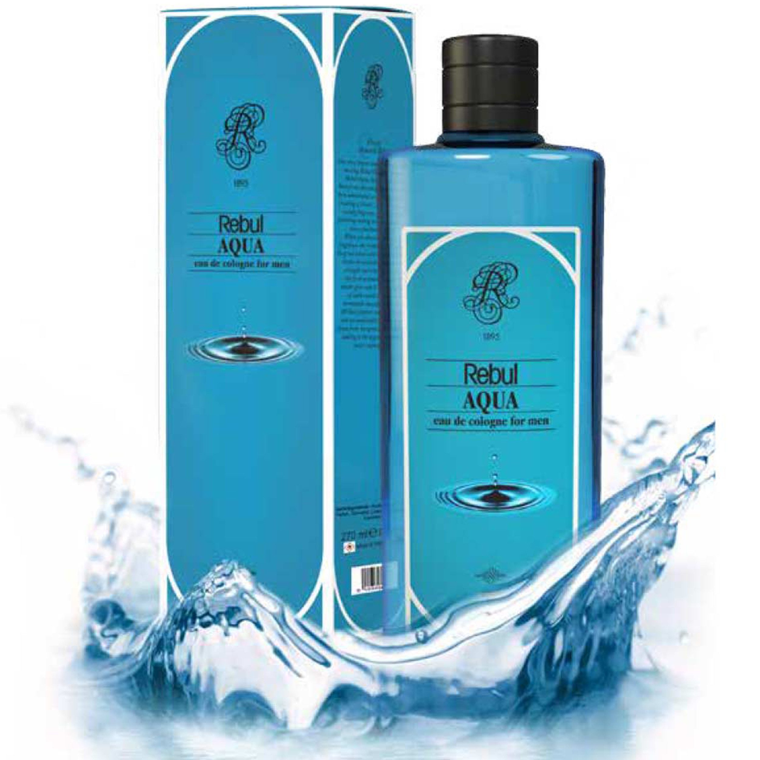 uandu home Eau de Cologne Rebul Eau de Cologne, Kölnisch Wasser für Herren Glasflasche, 100ml & 250ml After Shave, Cologne, Rasierwasser für Herren und Damen