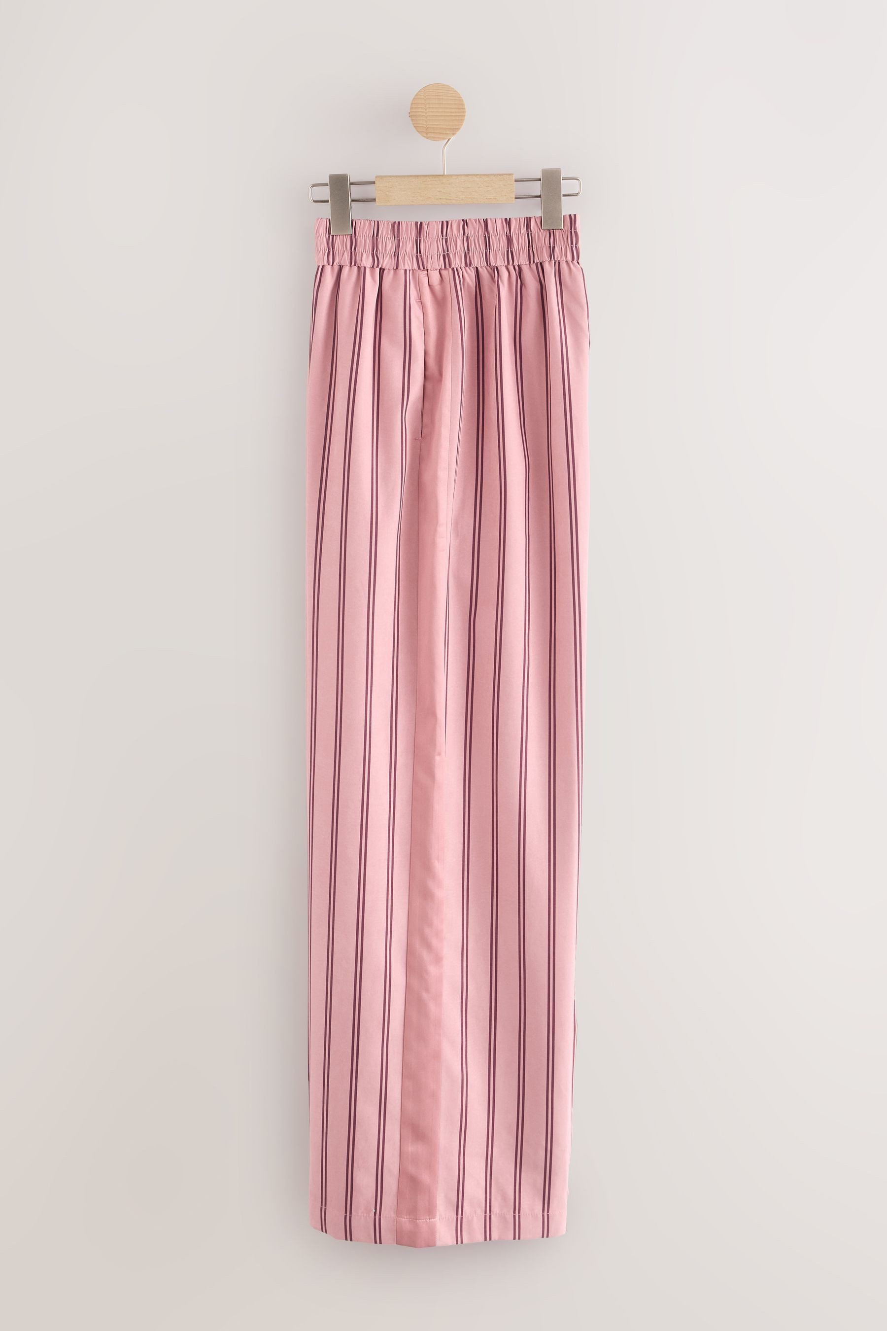 Next Dehnbund-Hose Gestreifte Hose mit weitem Bein und weichem Griff (1-tlg günstig online kaufen