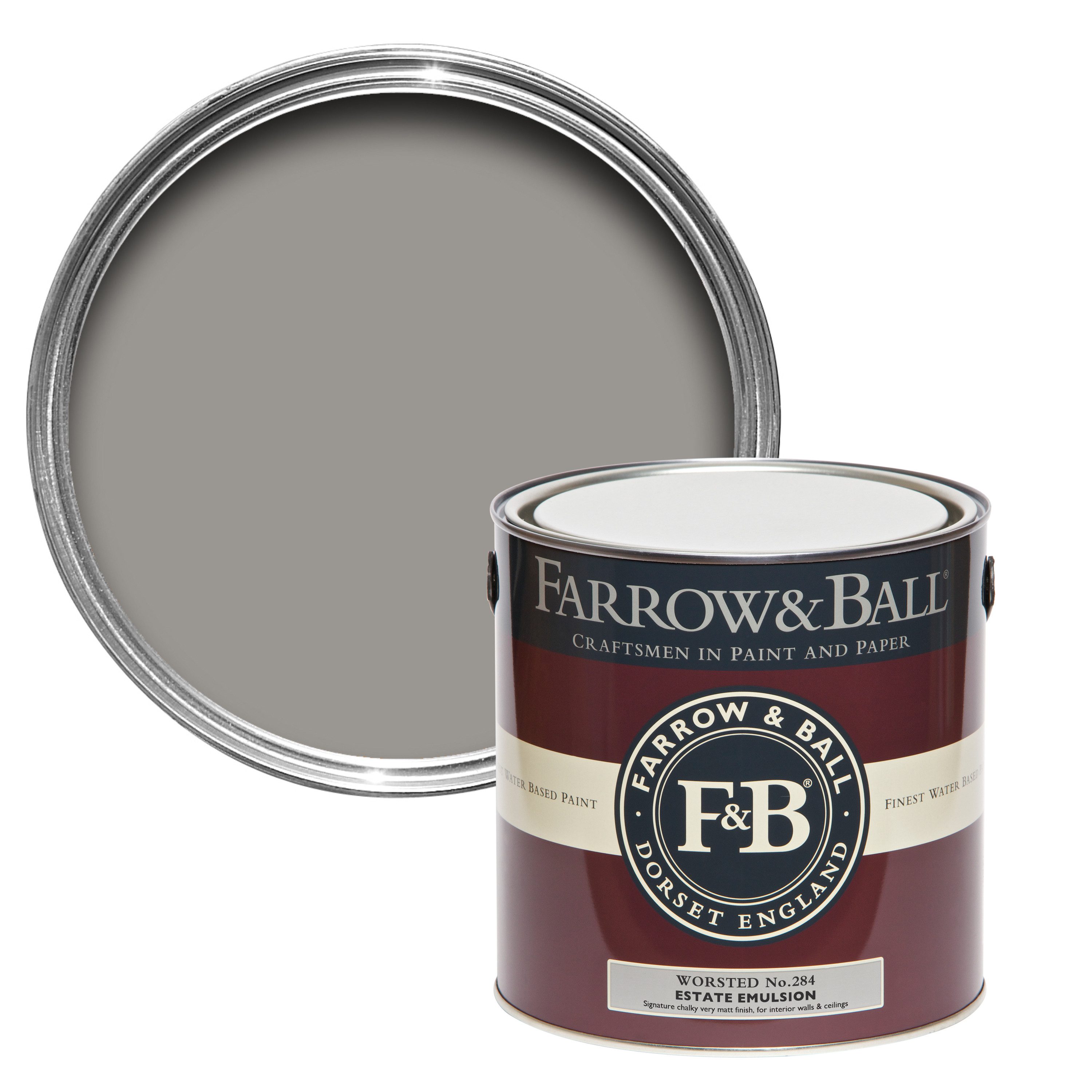 Farrow and Ball Wandfarbe Farrow and Ball - Worsted 284