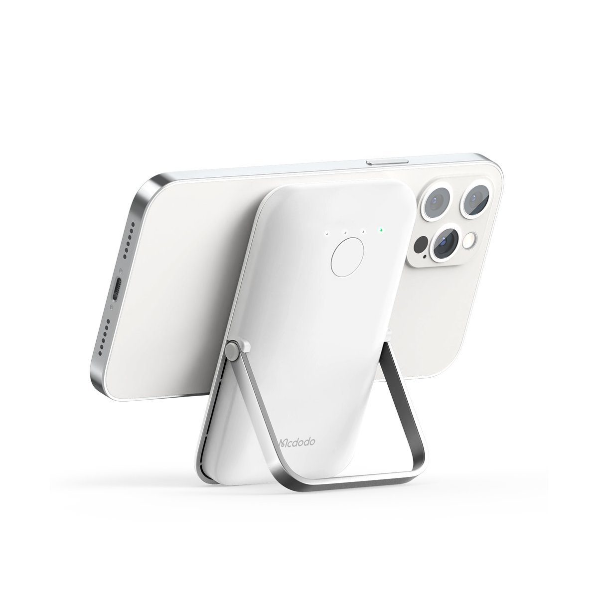 mcdodo Gopower Powerbank mit 15 W Wireless Charger Externer Akku-Ladegerät Wireless Charger